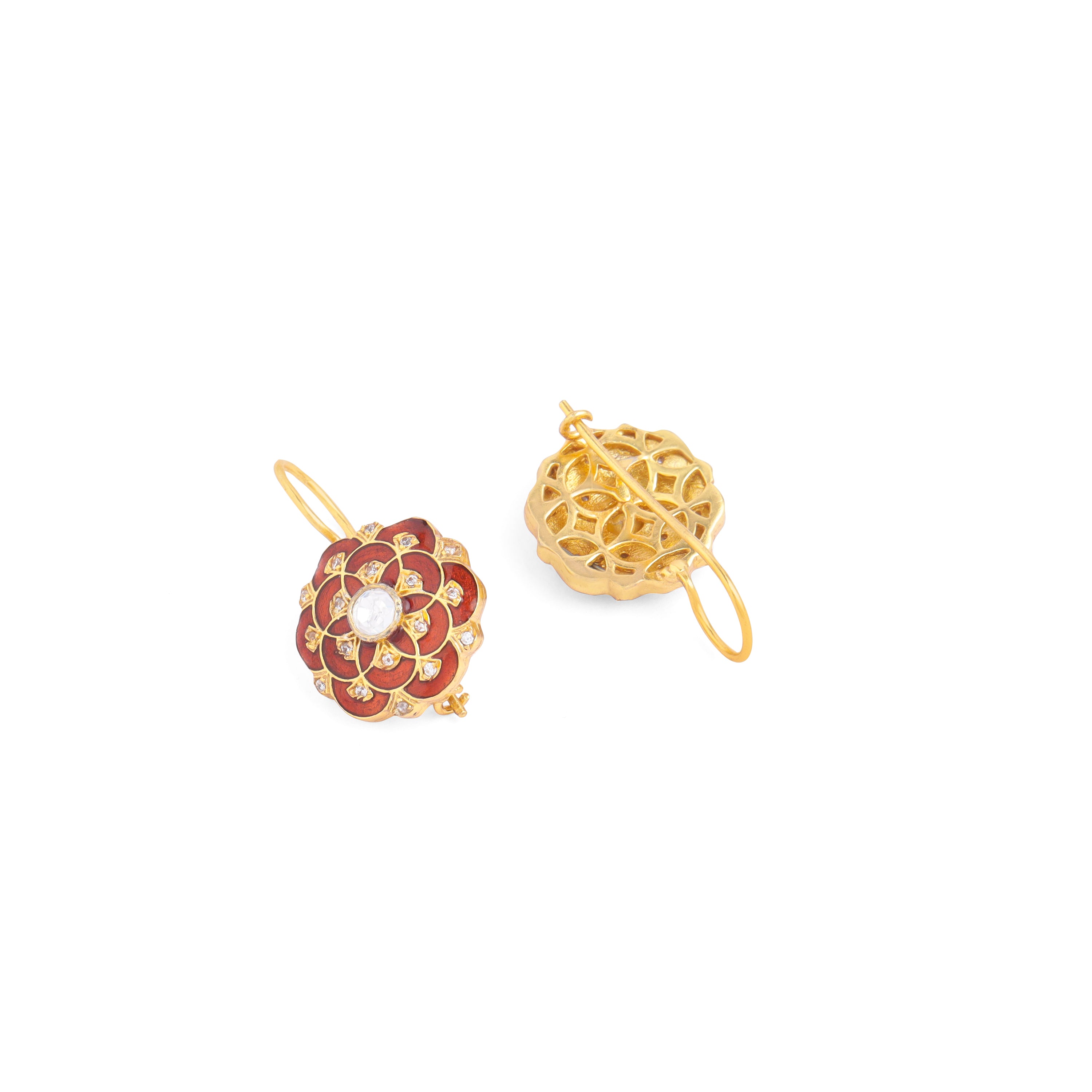 Nizam Enamel Earrings