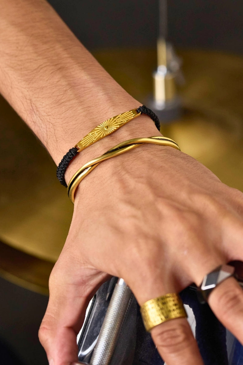 Sun ray bracelet