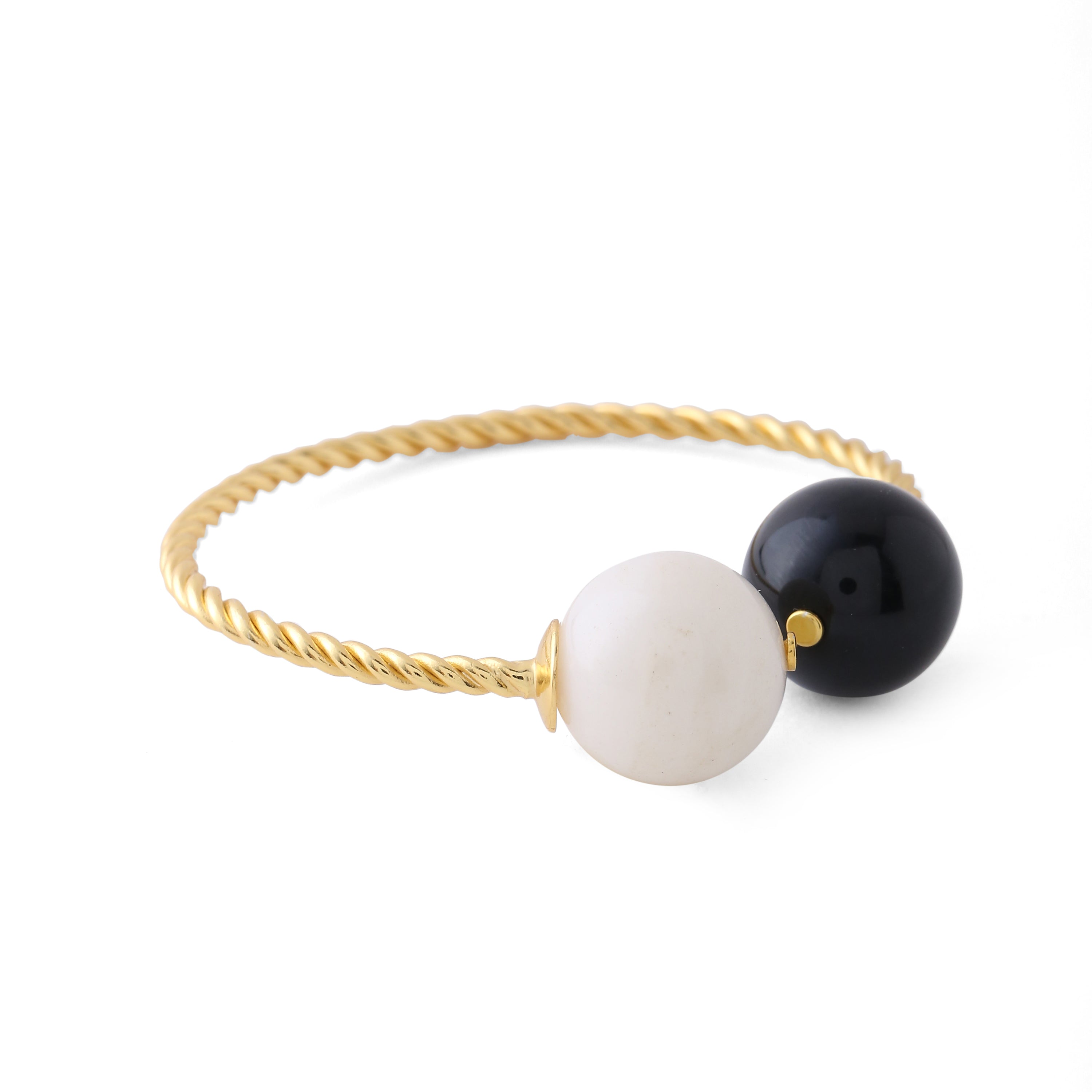 Yin Yang twister cuff