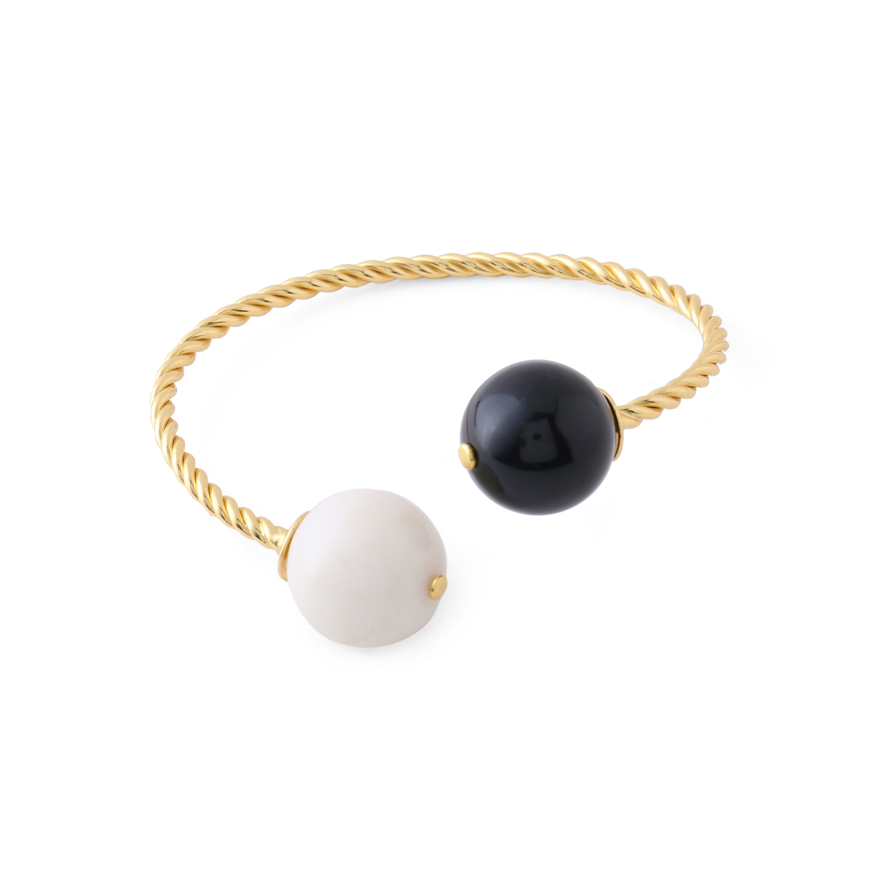 Yin Yang twister cuff