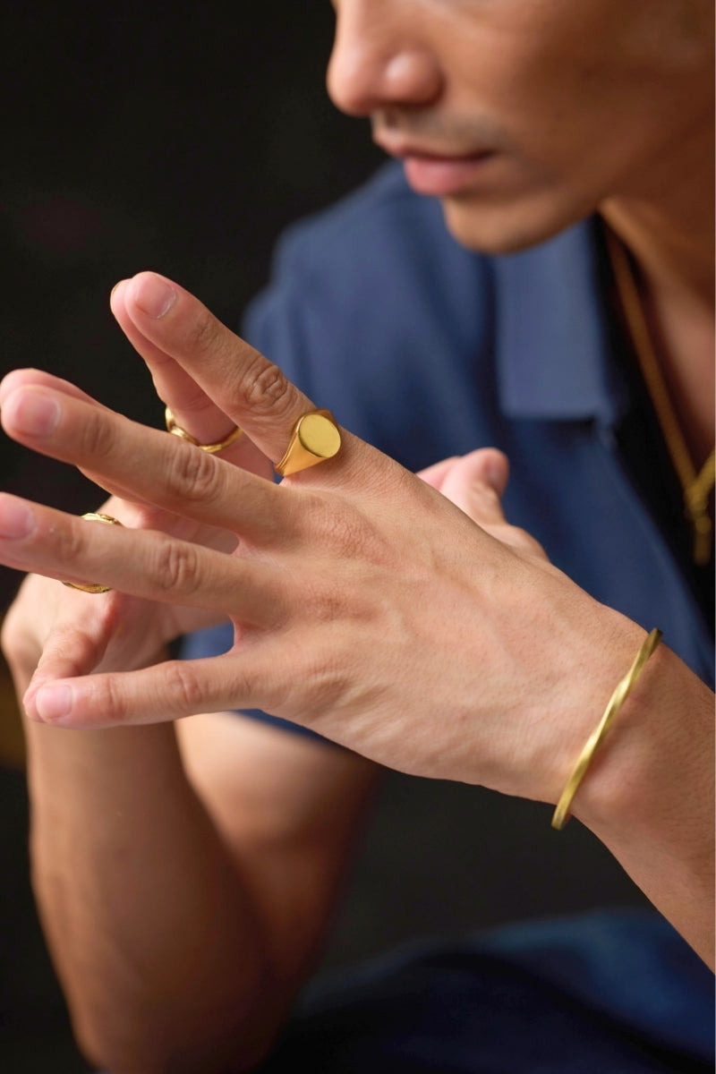 Cuban cuff - Gold