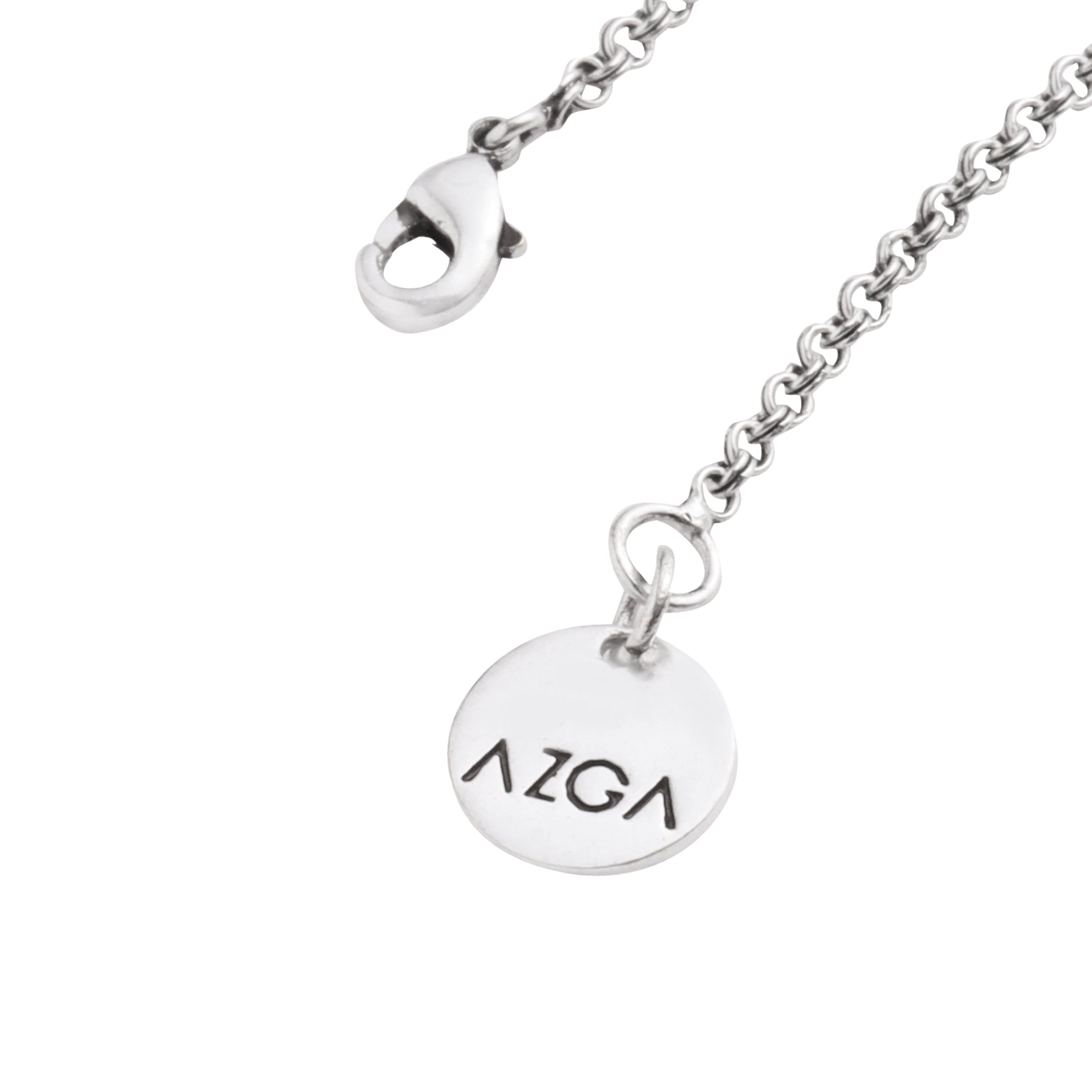 Lovers Necklace - Oxidised Silver