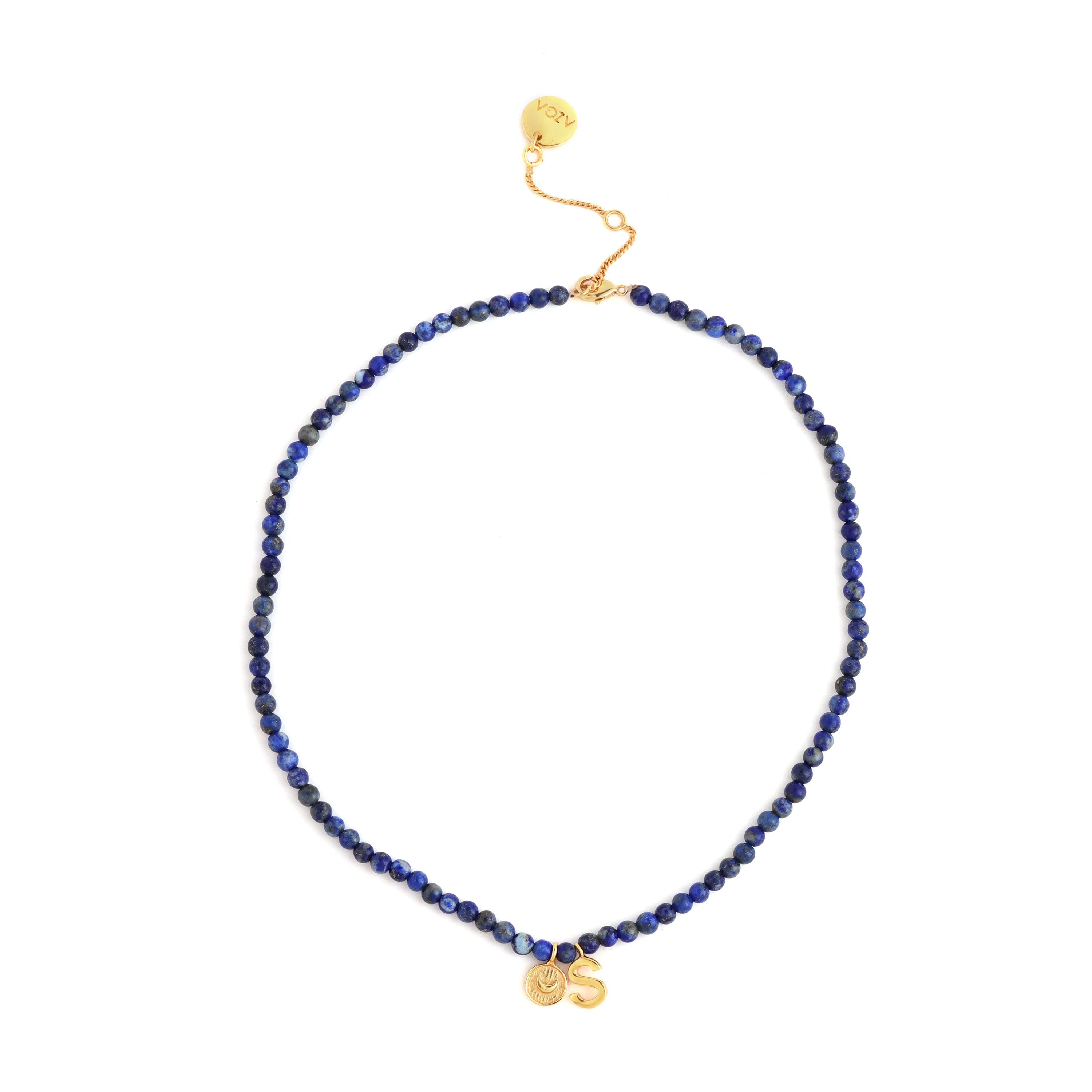 Luna Lapis initial neckchain