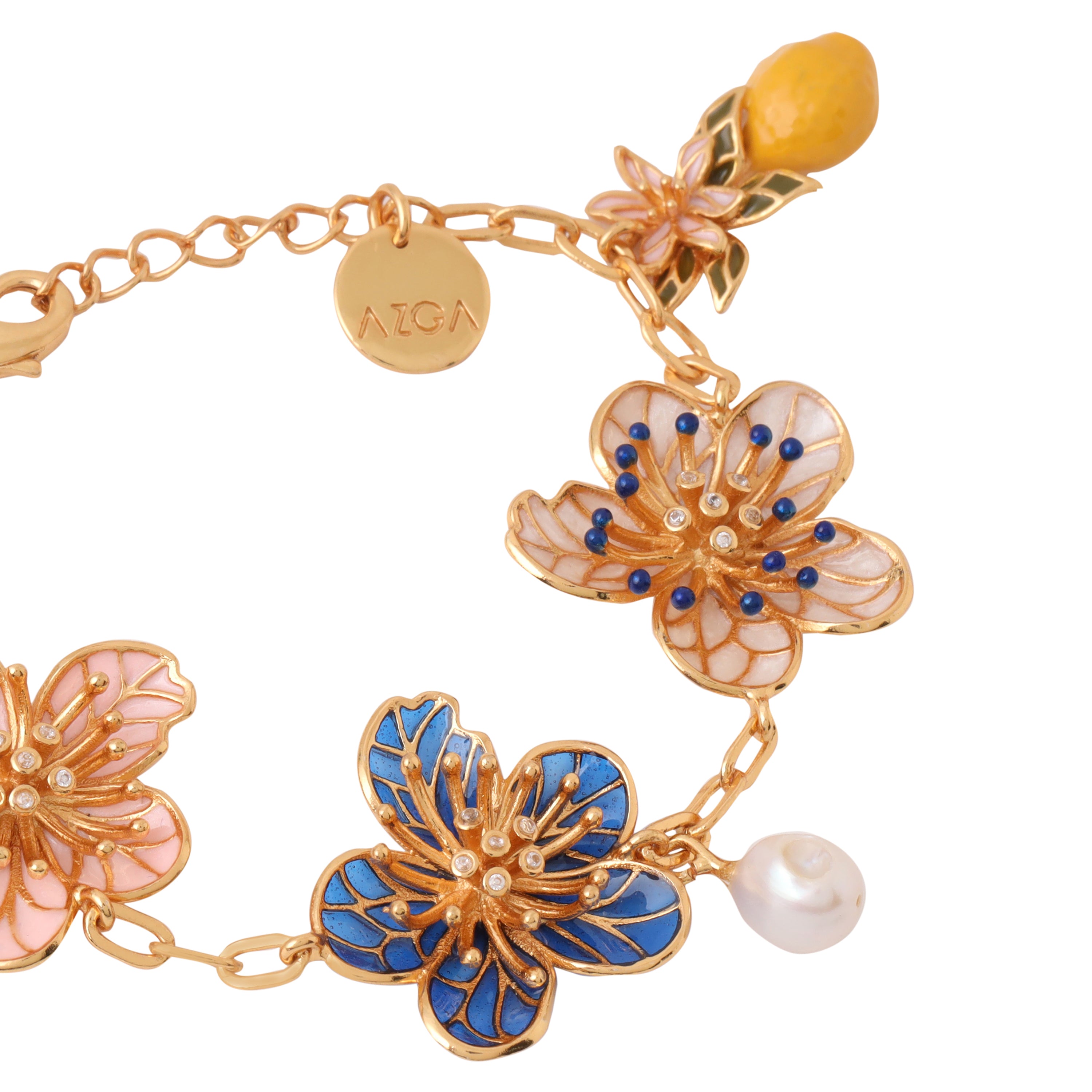Oona Lemon flower bracelet