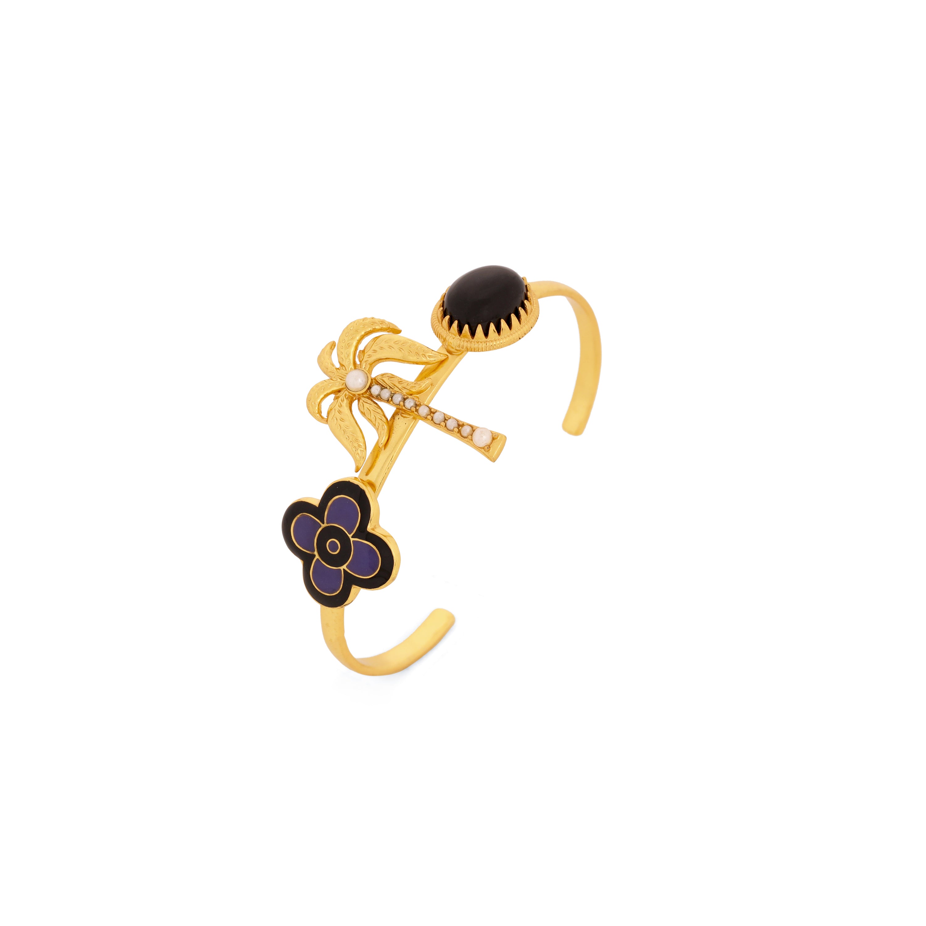Palm Flore Cuff