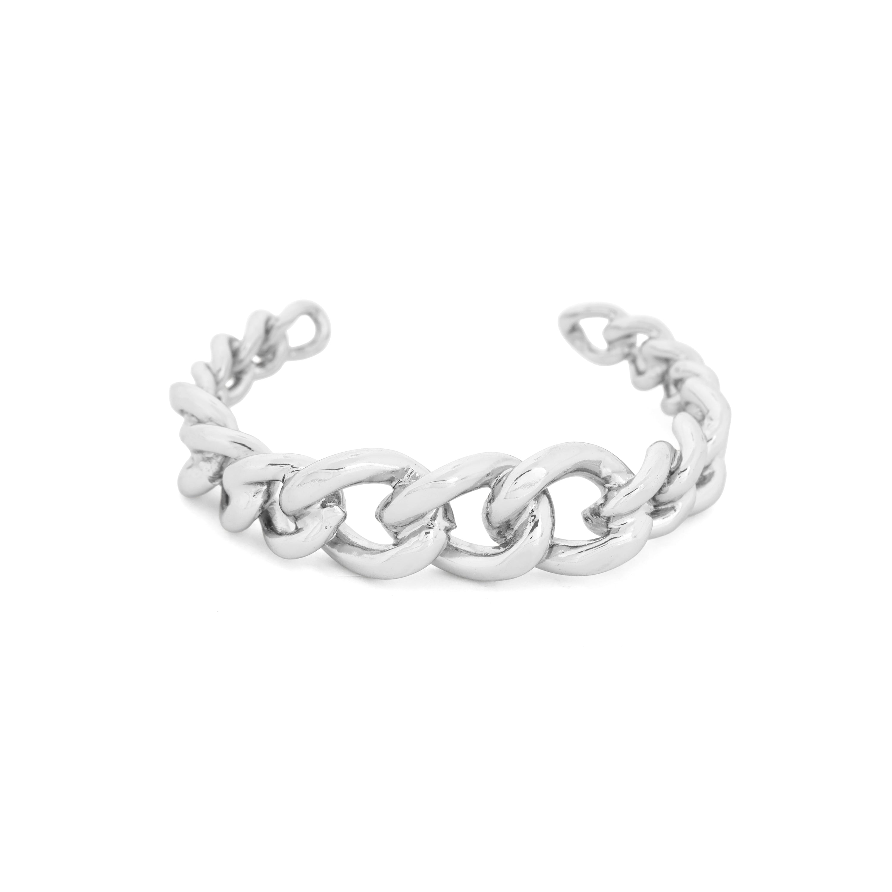 Vault Cuff - White Gold