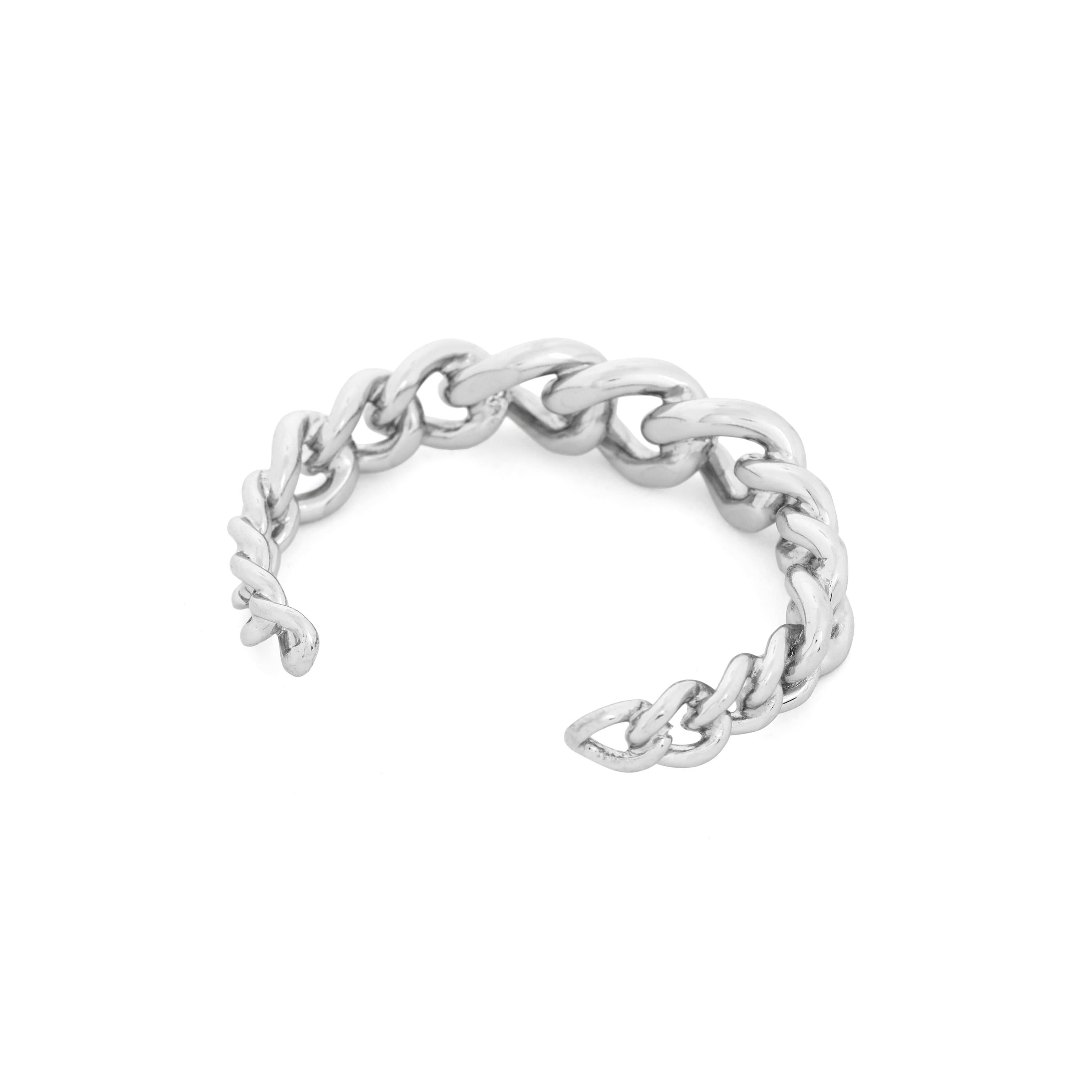 Vault Cuff - White Gold