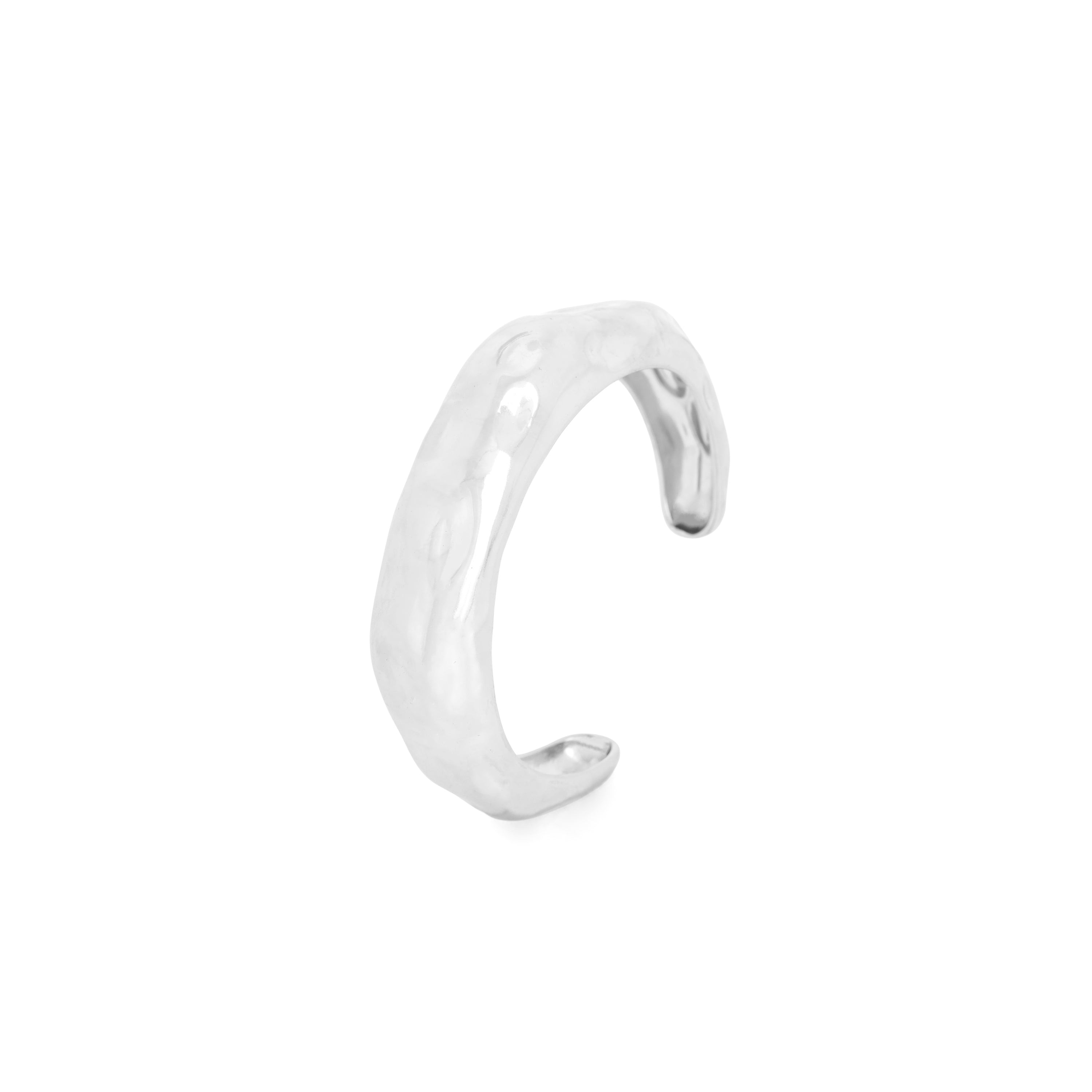 Cadeques Classic Cuff - White Gold