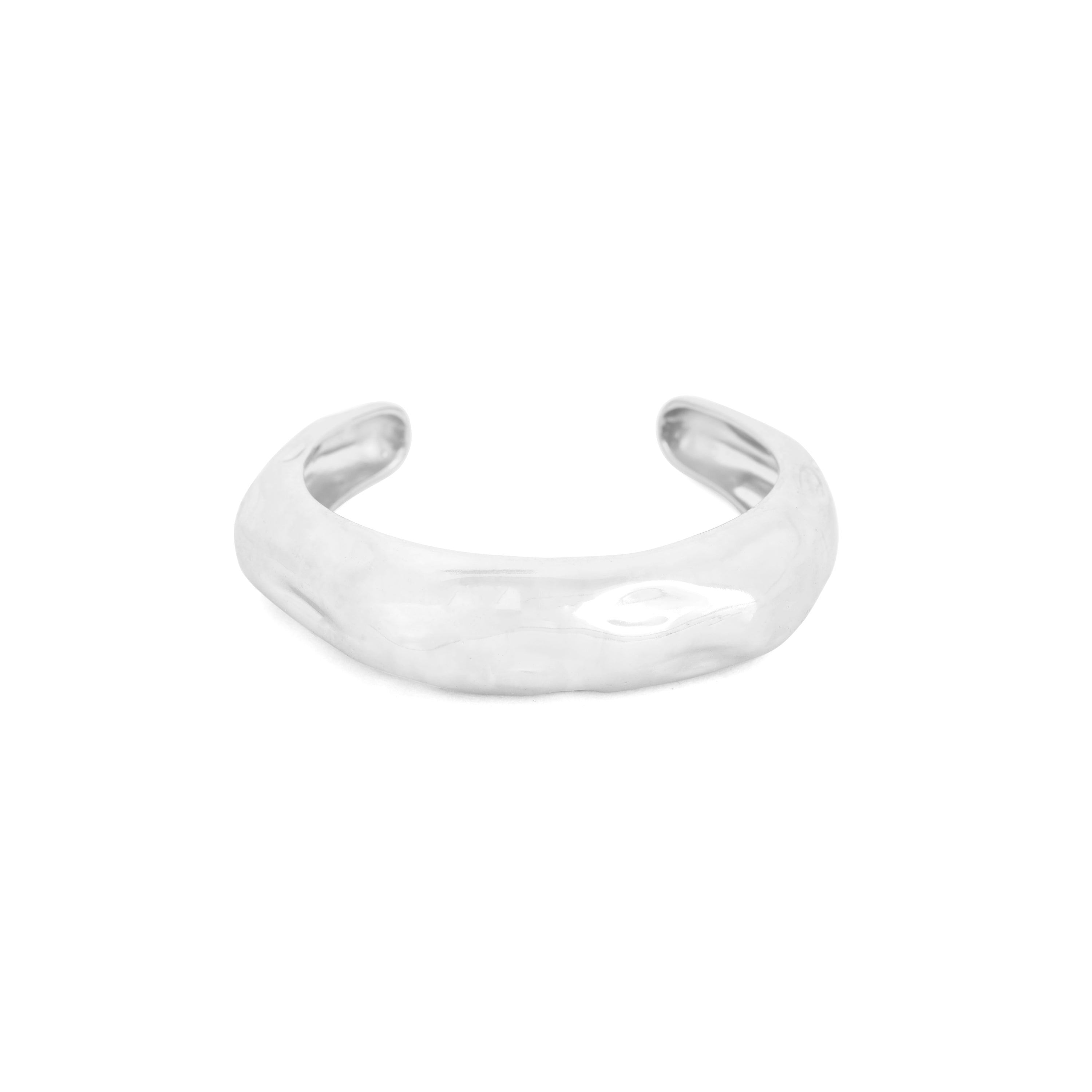Cadeques Classic Cuff - White Gold