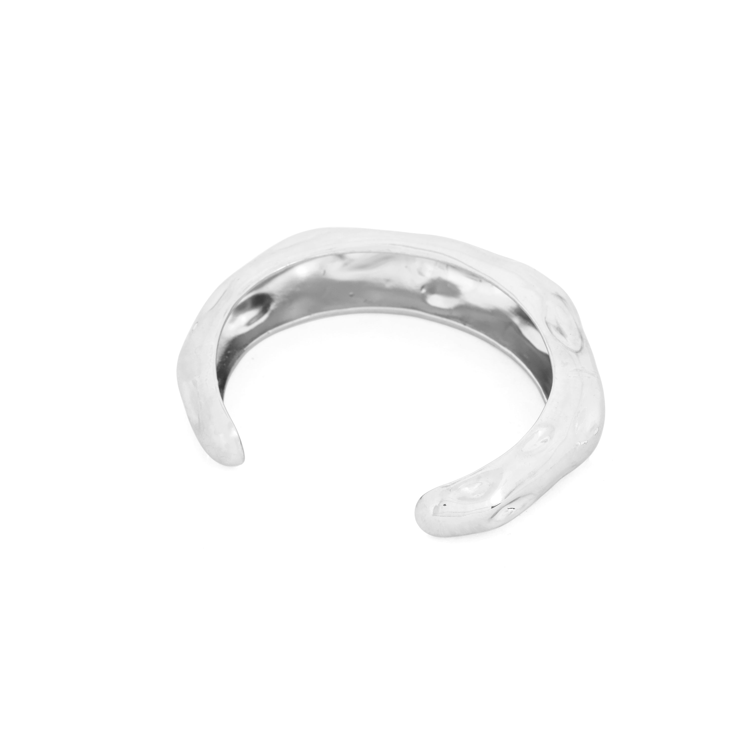 Cadeques Classic Cuff - White Gold