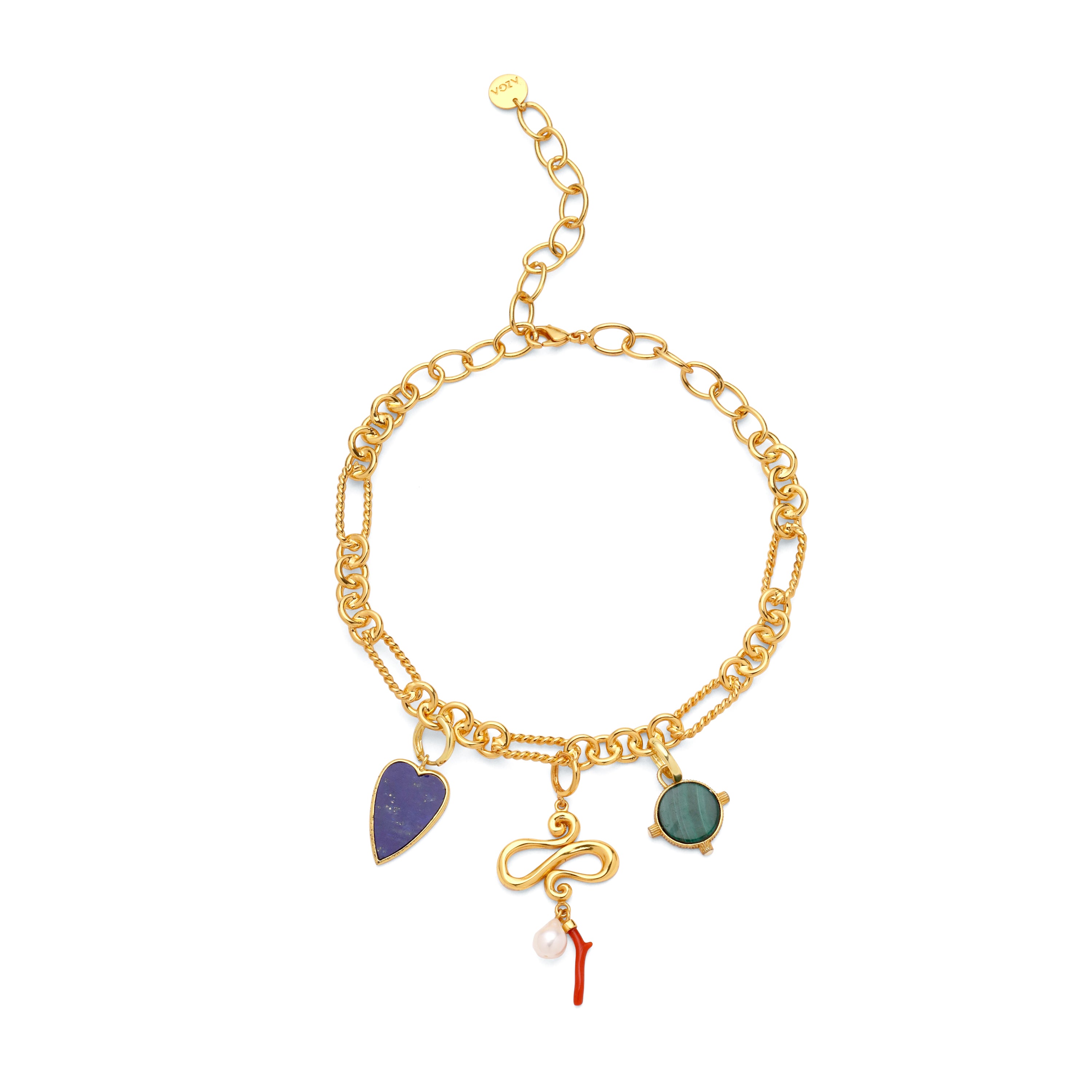 Vault Petite Charm Choker - Gold