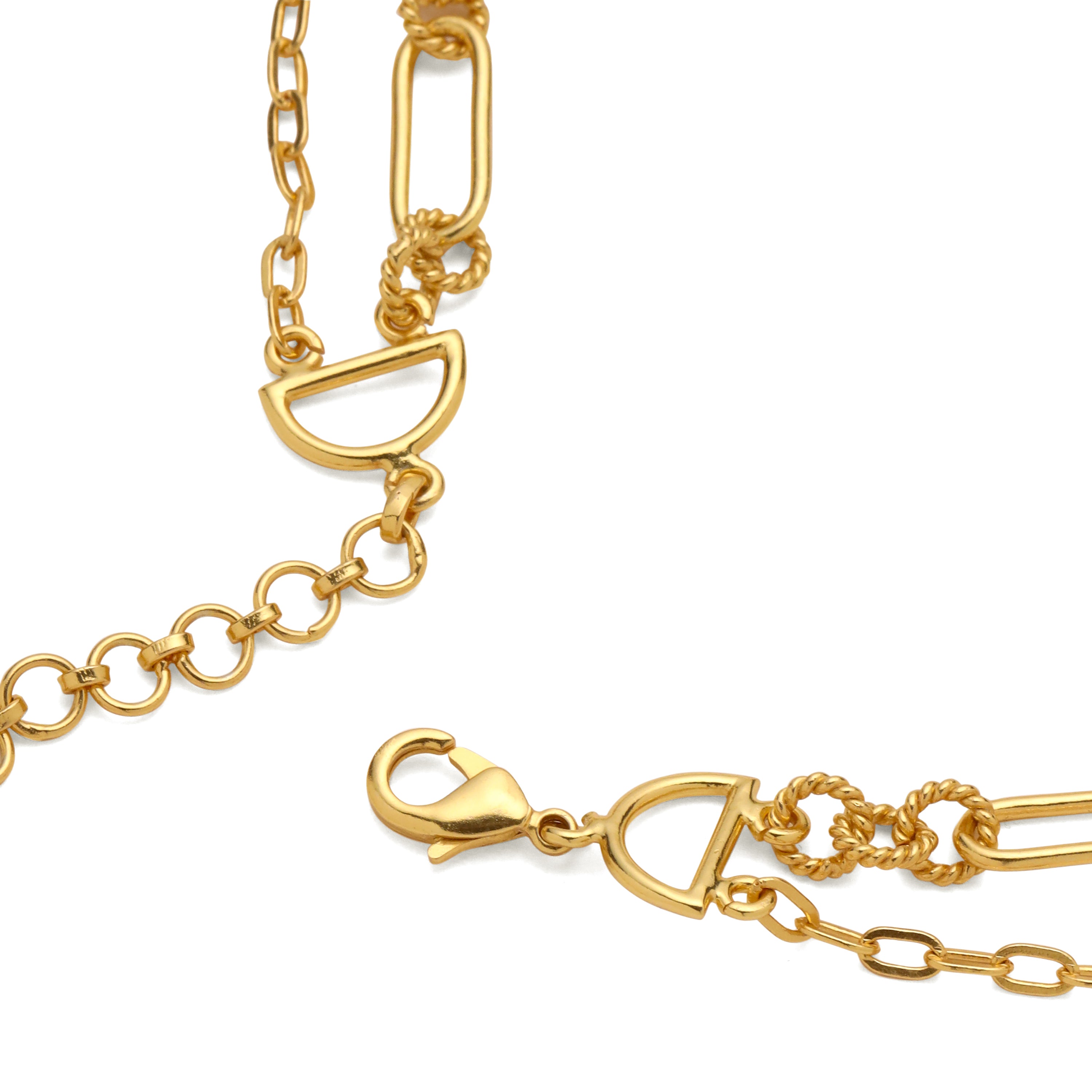 Palm Flore Layered Necklace