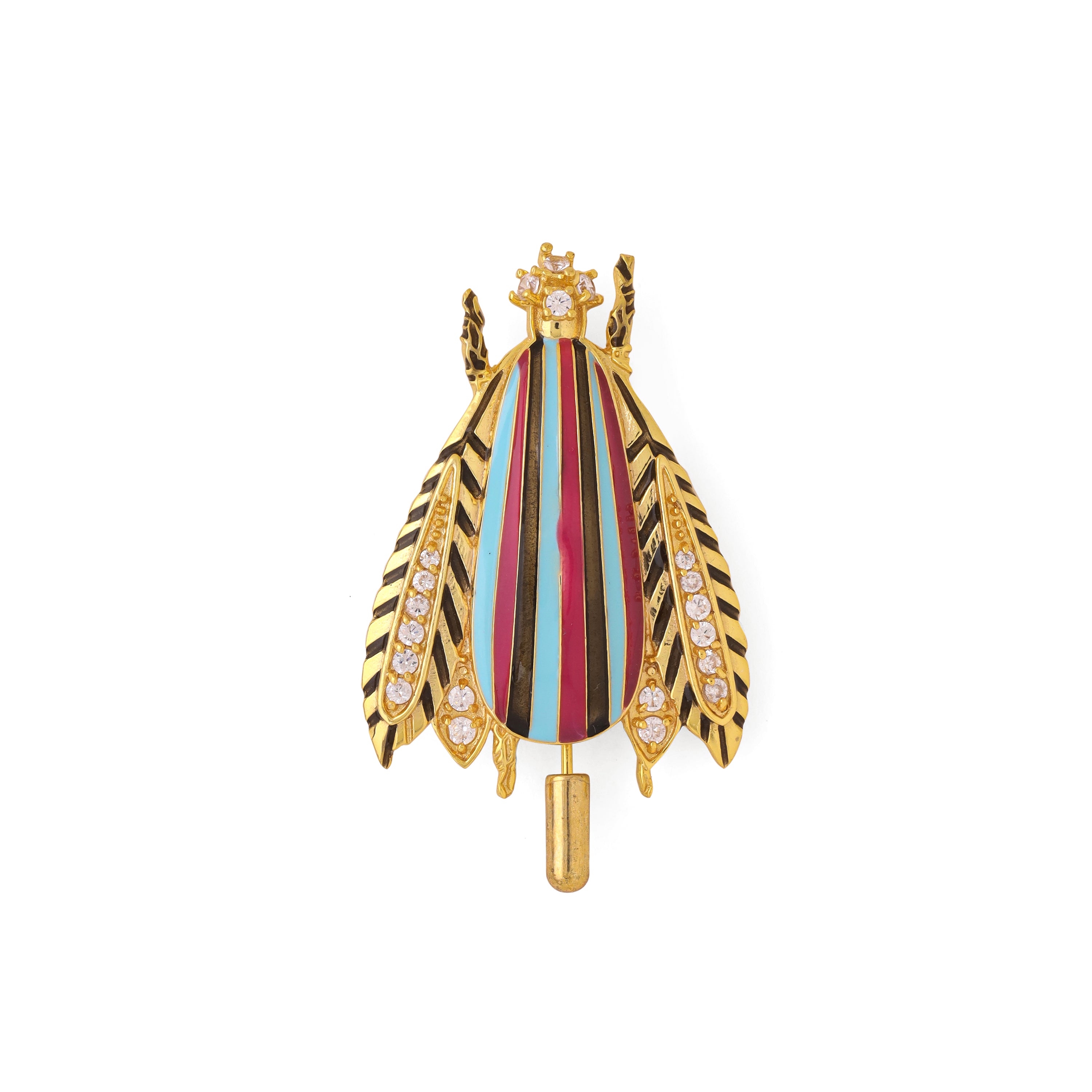 Super Bug Brooch - Gold