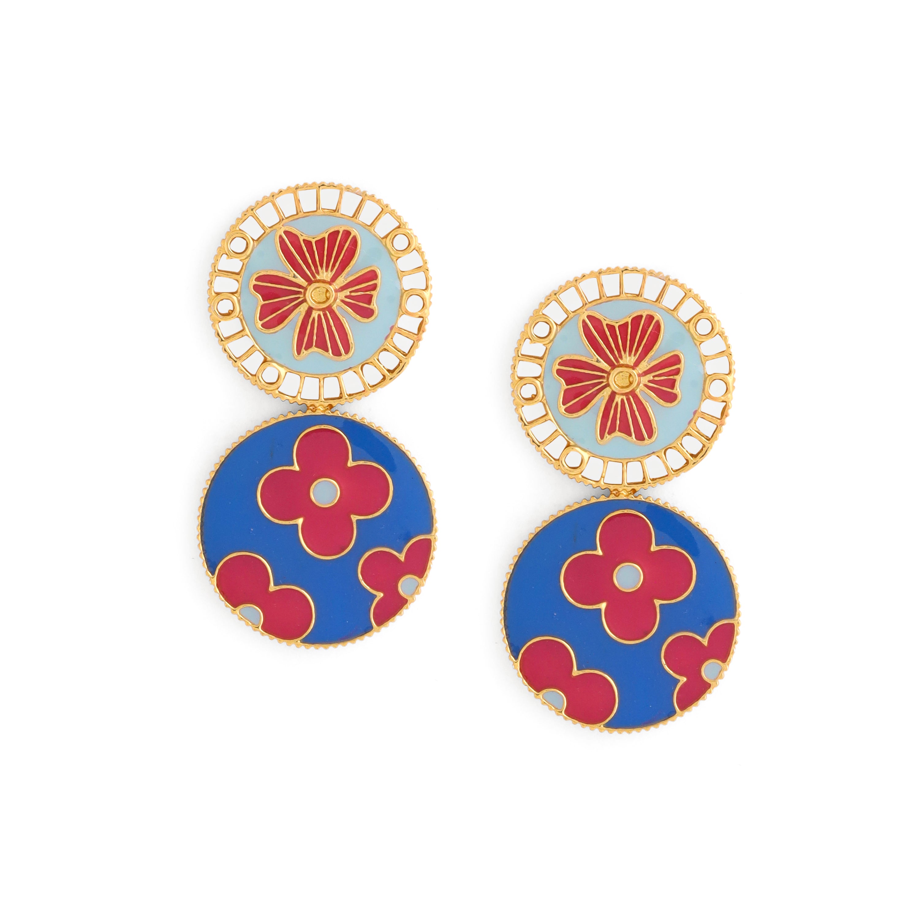 Summer blossom earrings