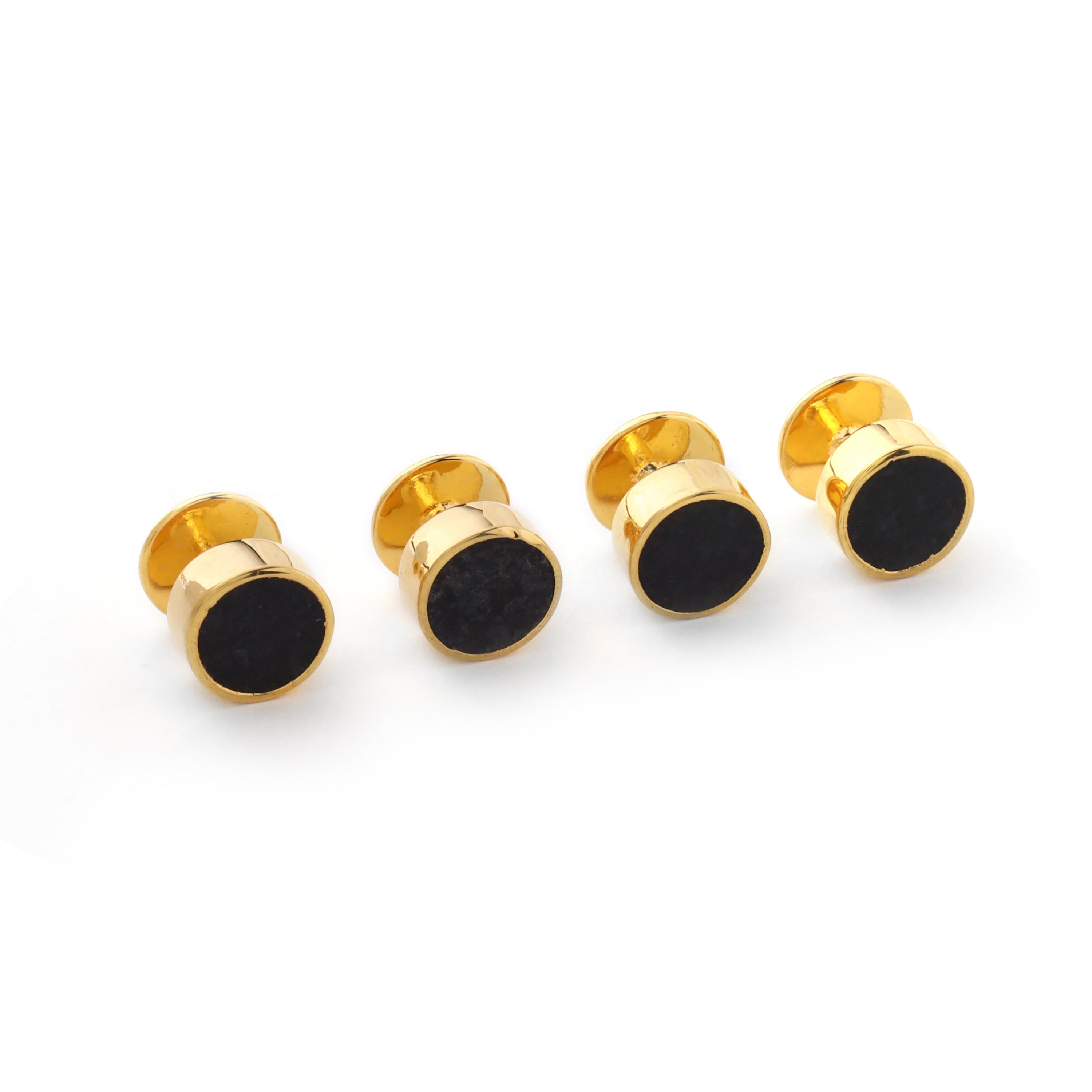 Classic Stone Inlay Shirt Stud (Set of 4)
