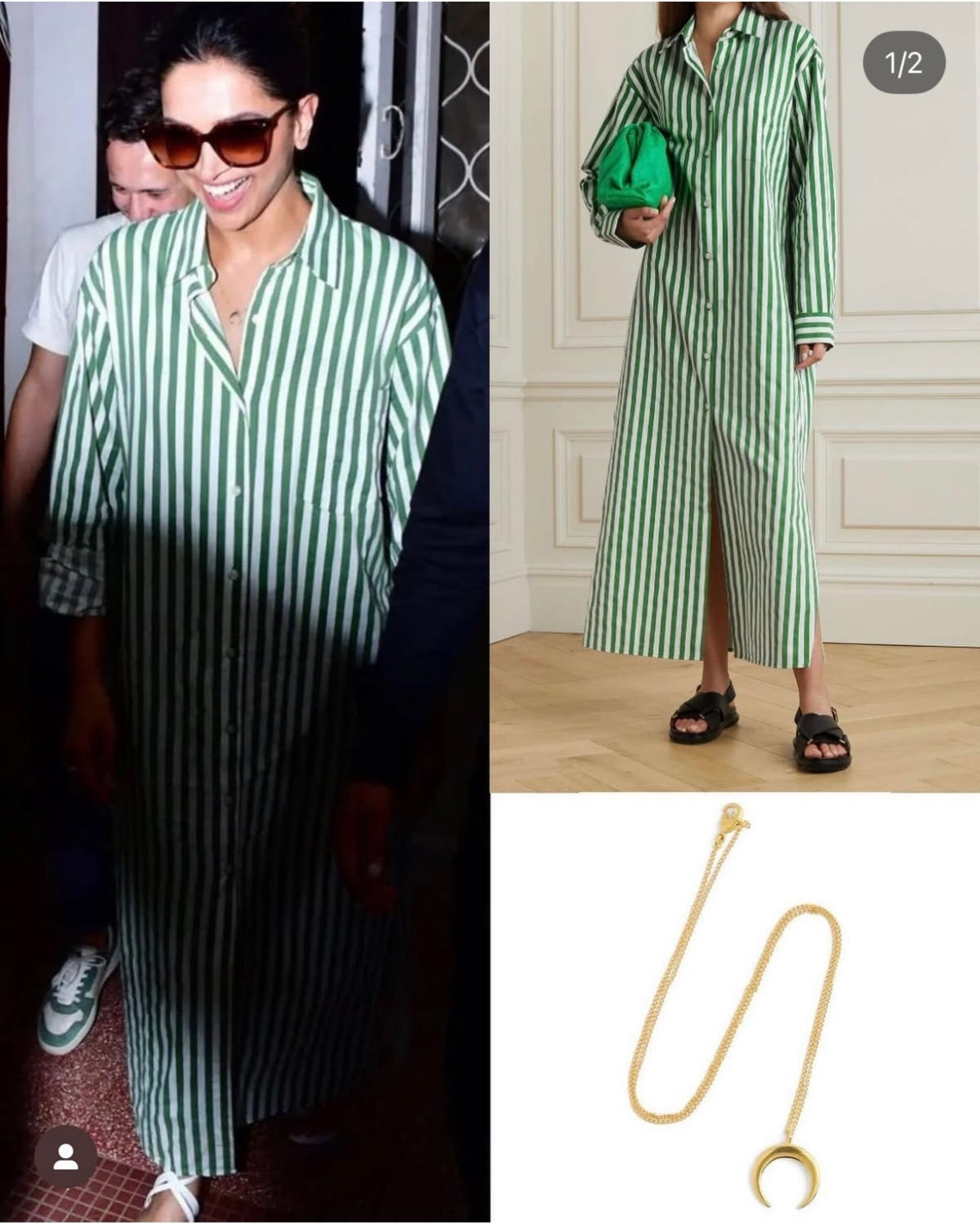 Deepika Padukone in Moon Neck chain