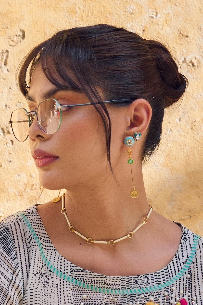 Ferro linear earrings