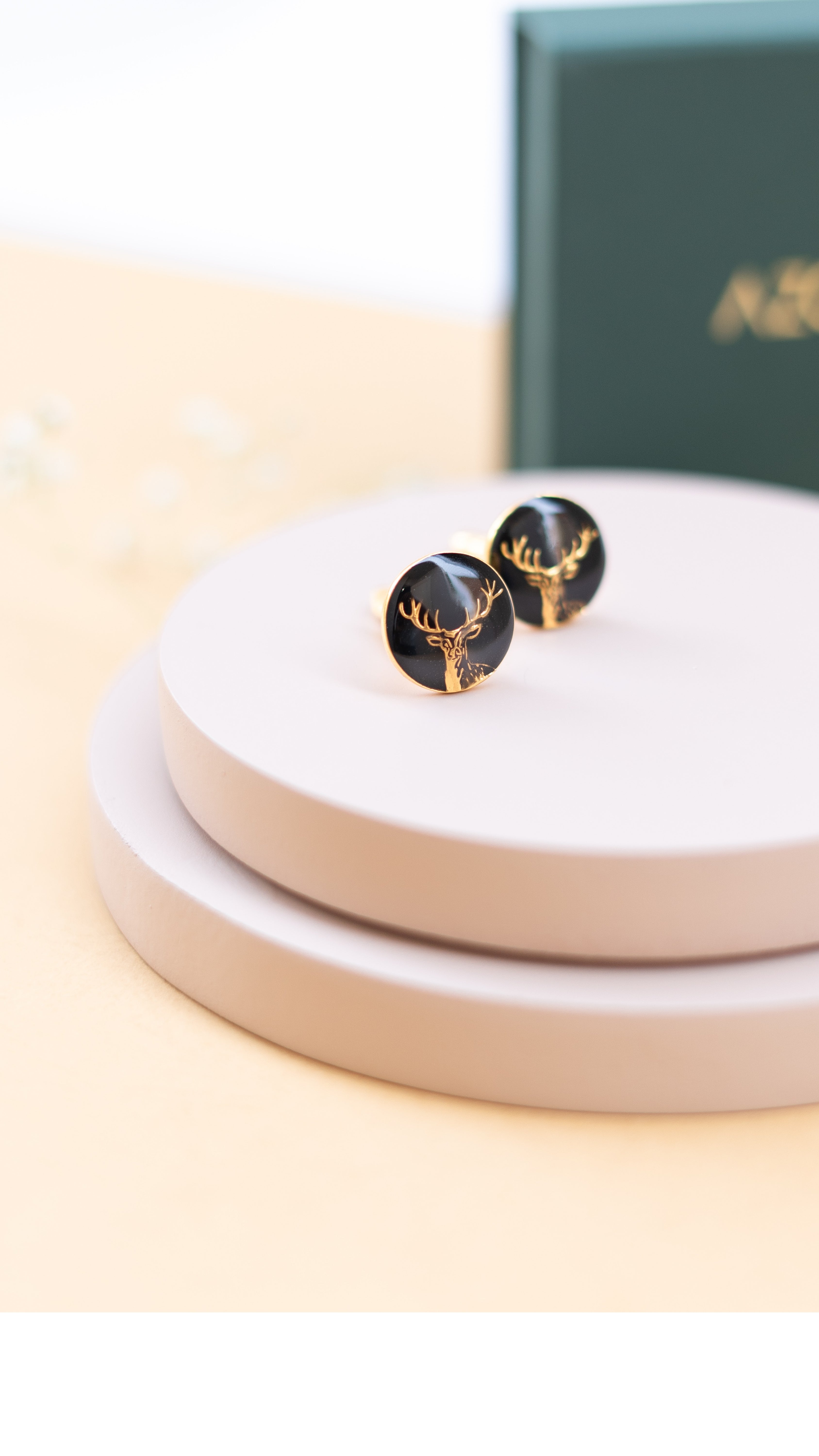 The Barasingha Cufflink