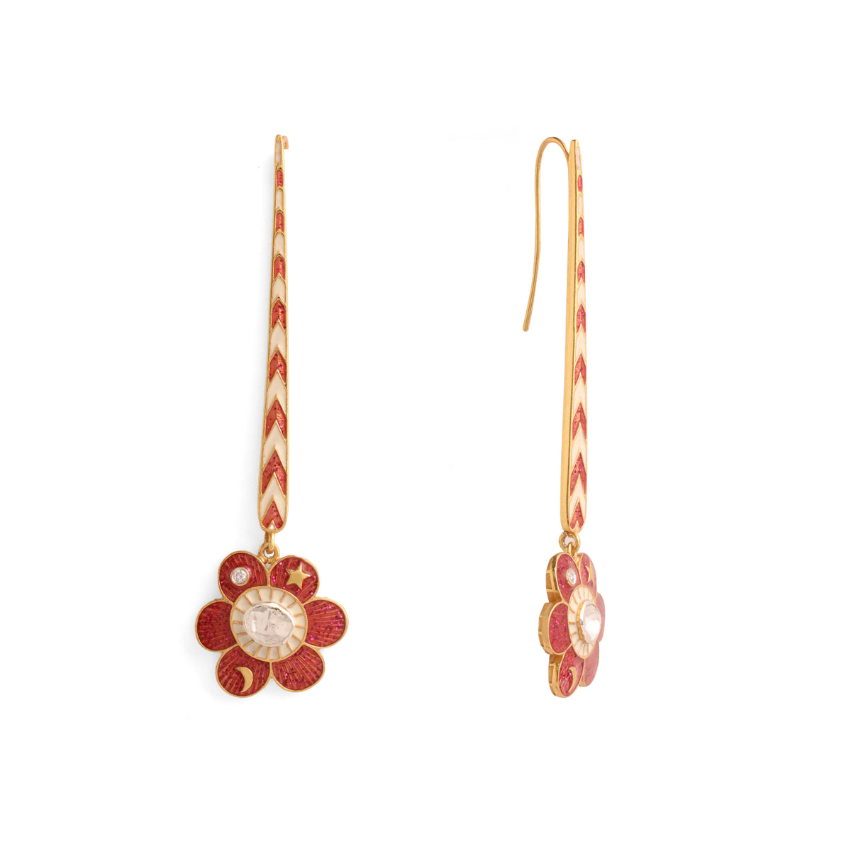 Pomelia Tila Dangling Earrings