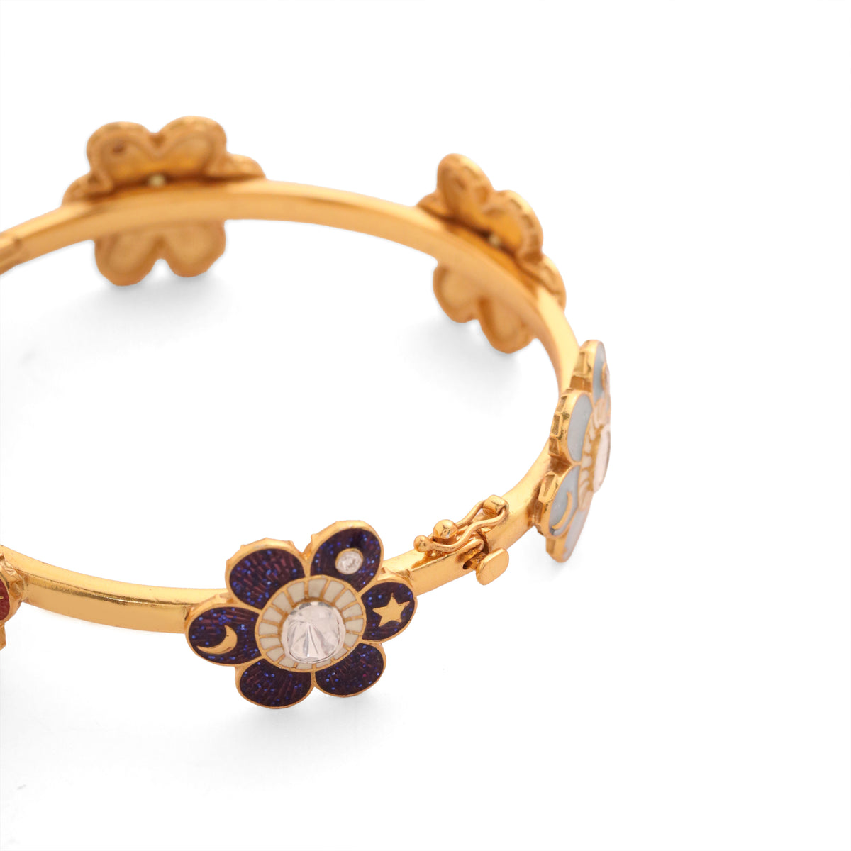 Pomelia Chand Sitara Cuff