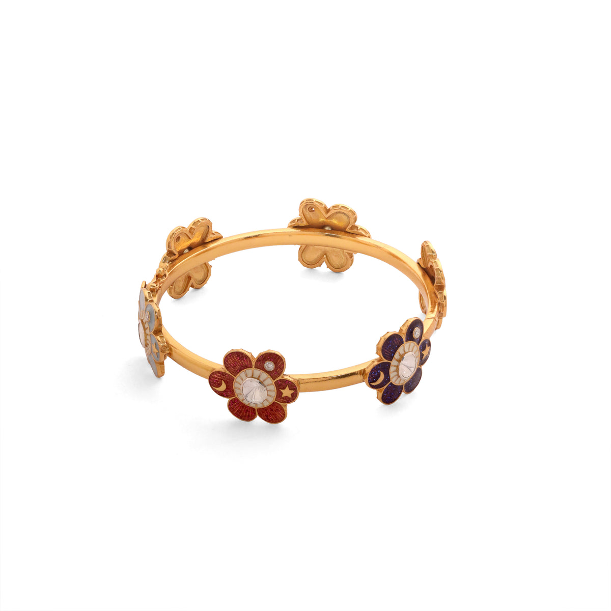 Pomelia Chand Sitara Cuff