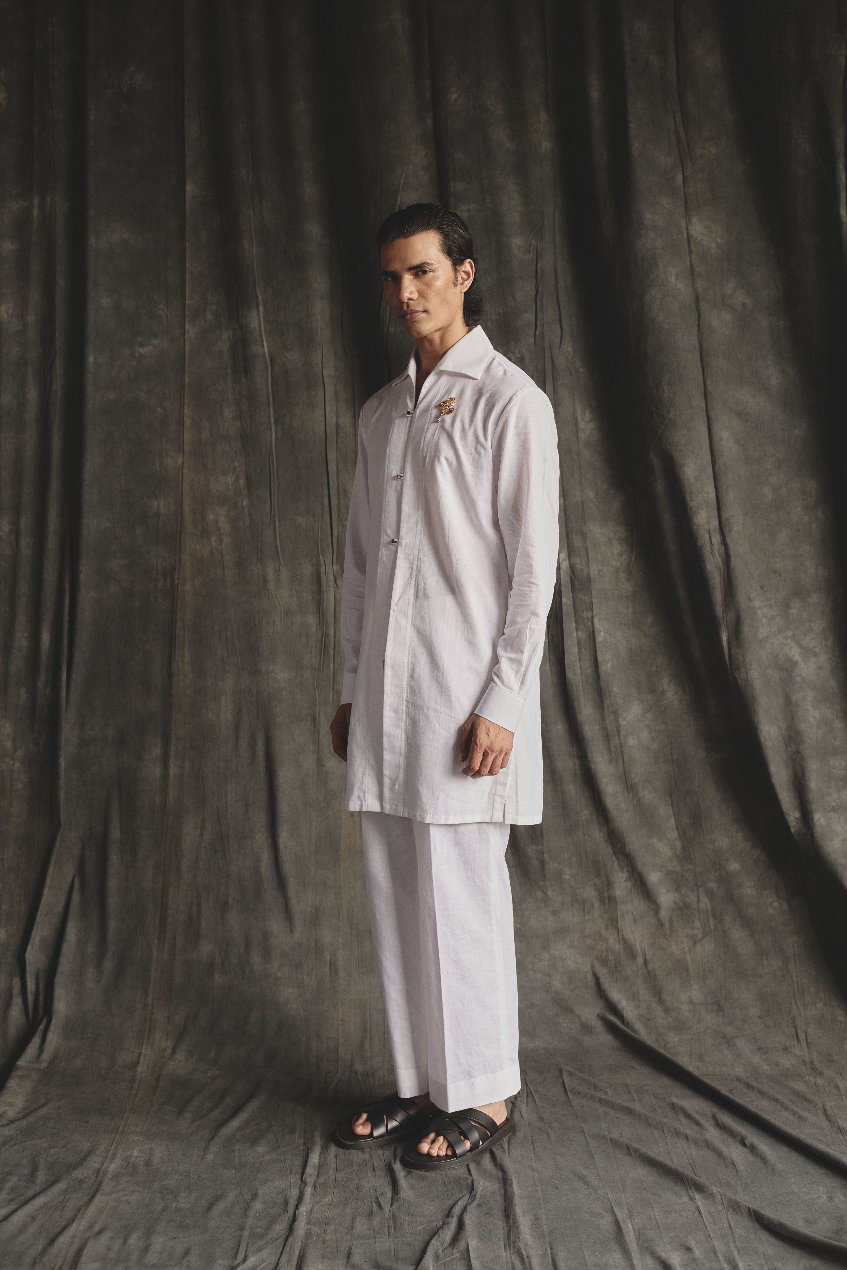 Resort Kurta Set - White