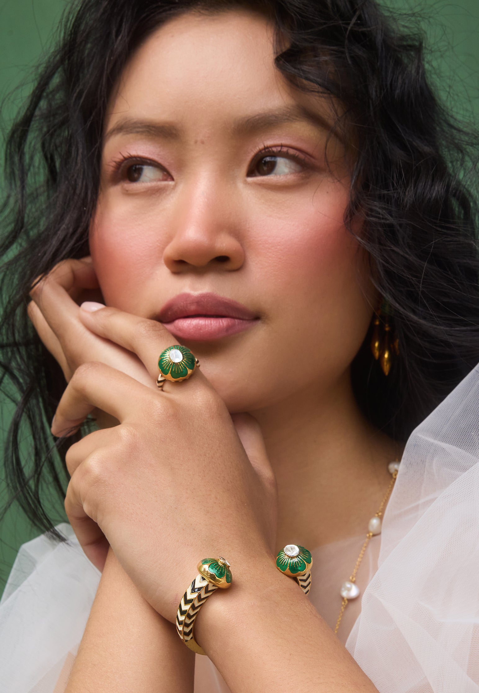 Palermo Dream Cuff - Mist Green