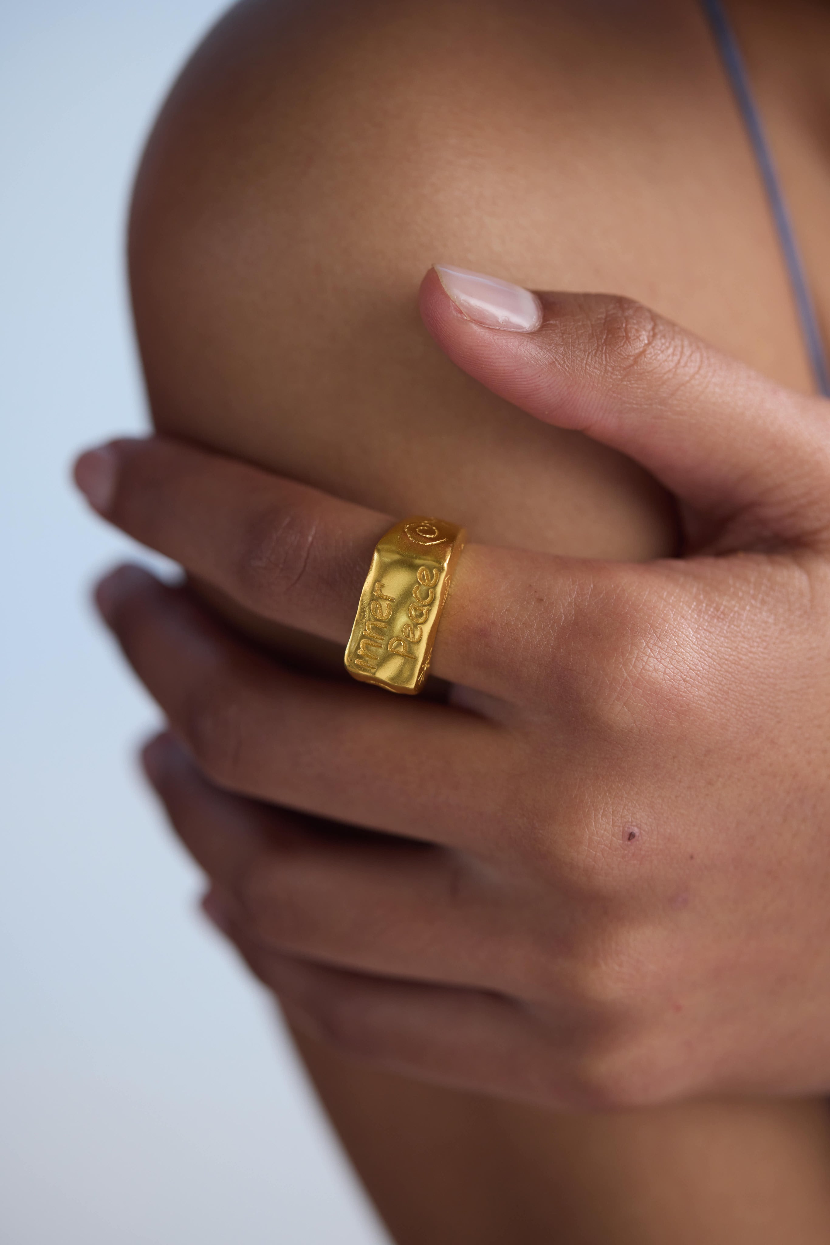 Inner Peace Ring - Gold