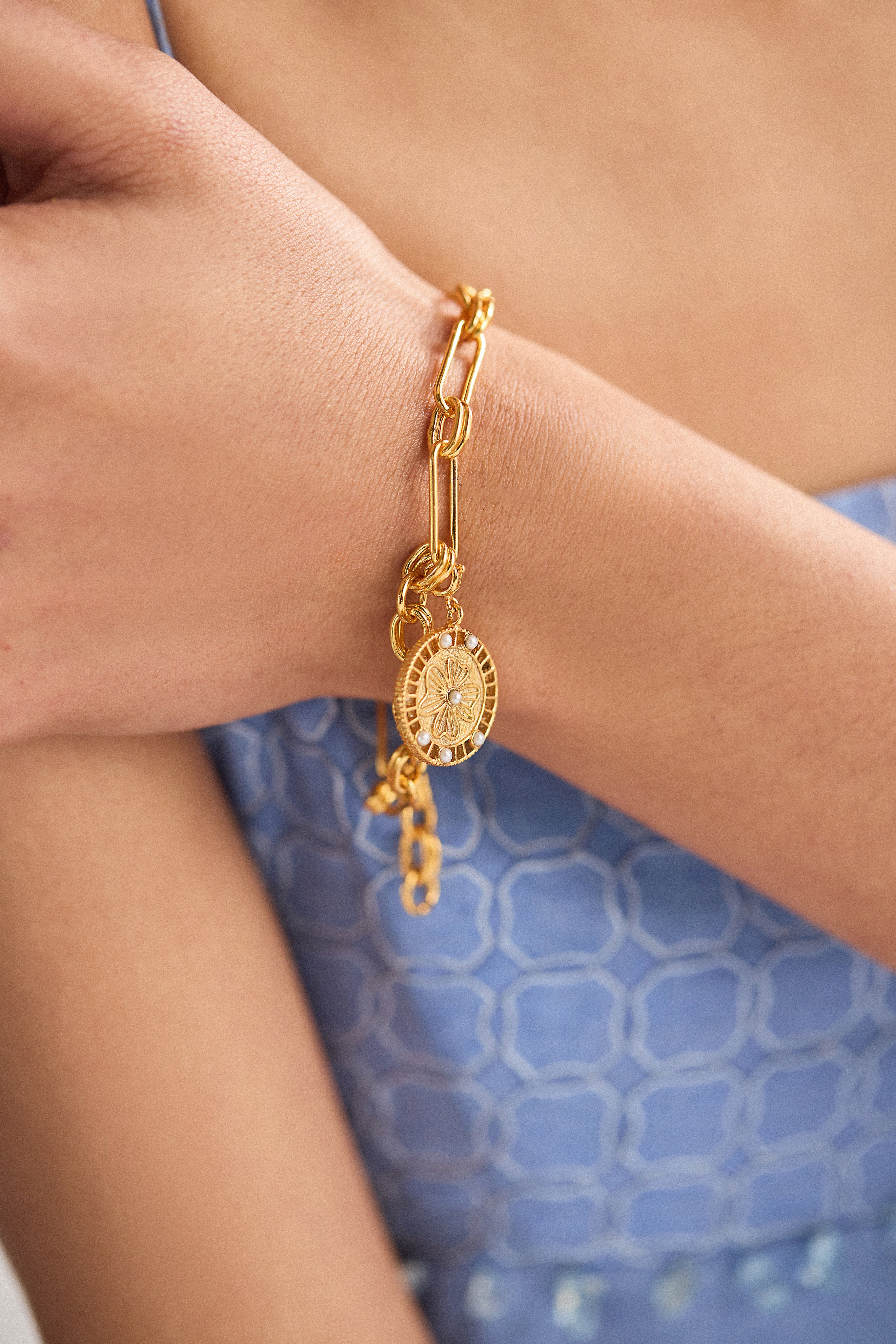 Gala Handmade Bracelet - Gold