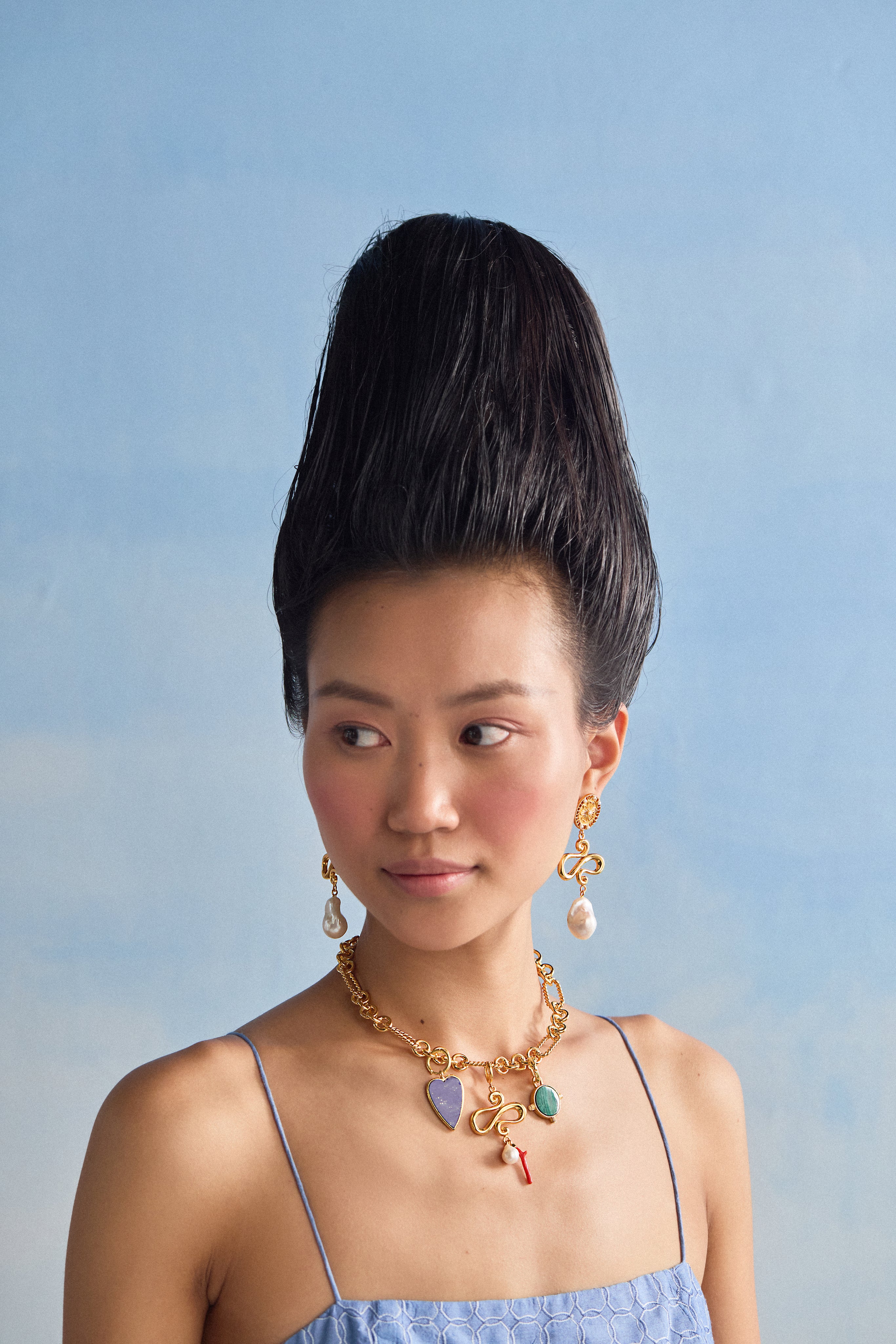 Vault Petite Charm Choker - Gold
