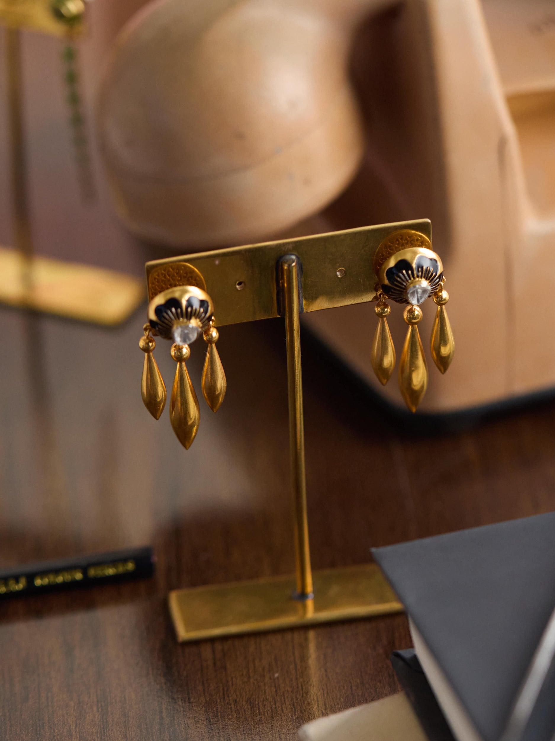 Palermo Dream Earrings - Charcoal