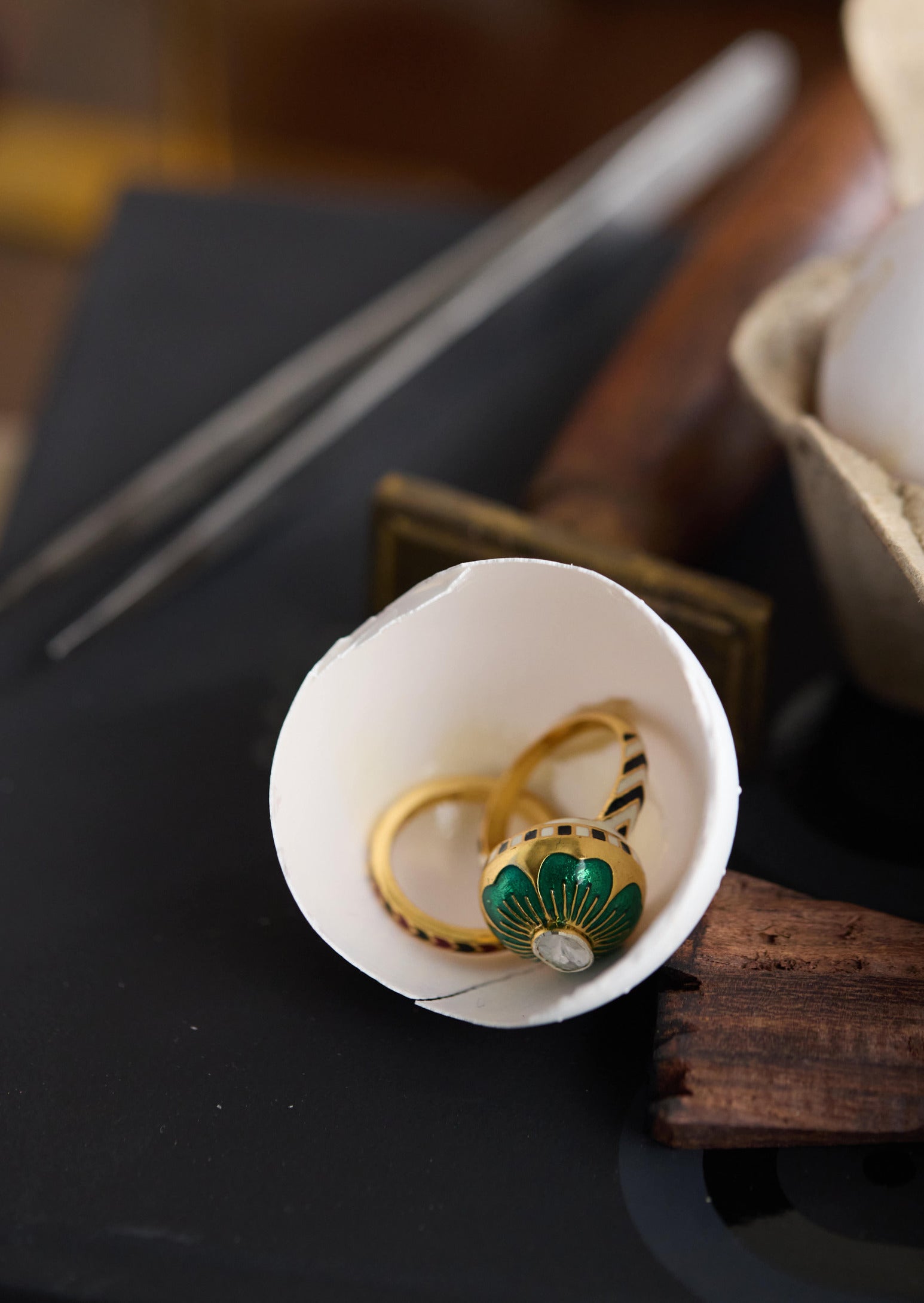 Palermo Dream Ring - Mist Green