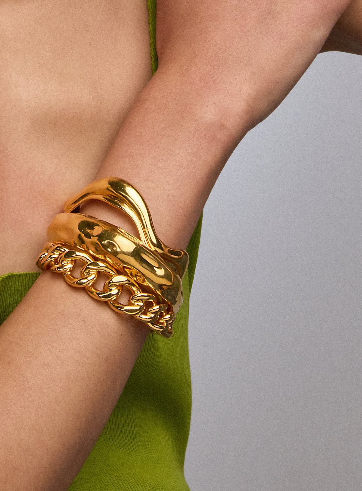 Cadeques Classic Cuff - Gold