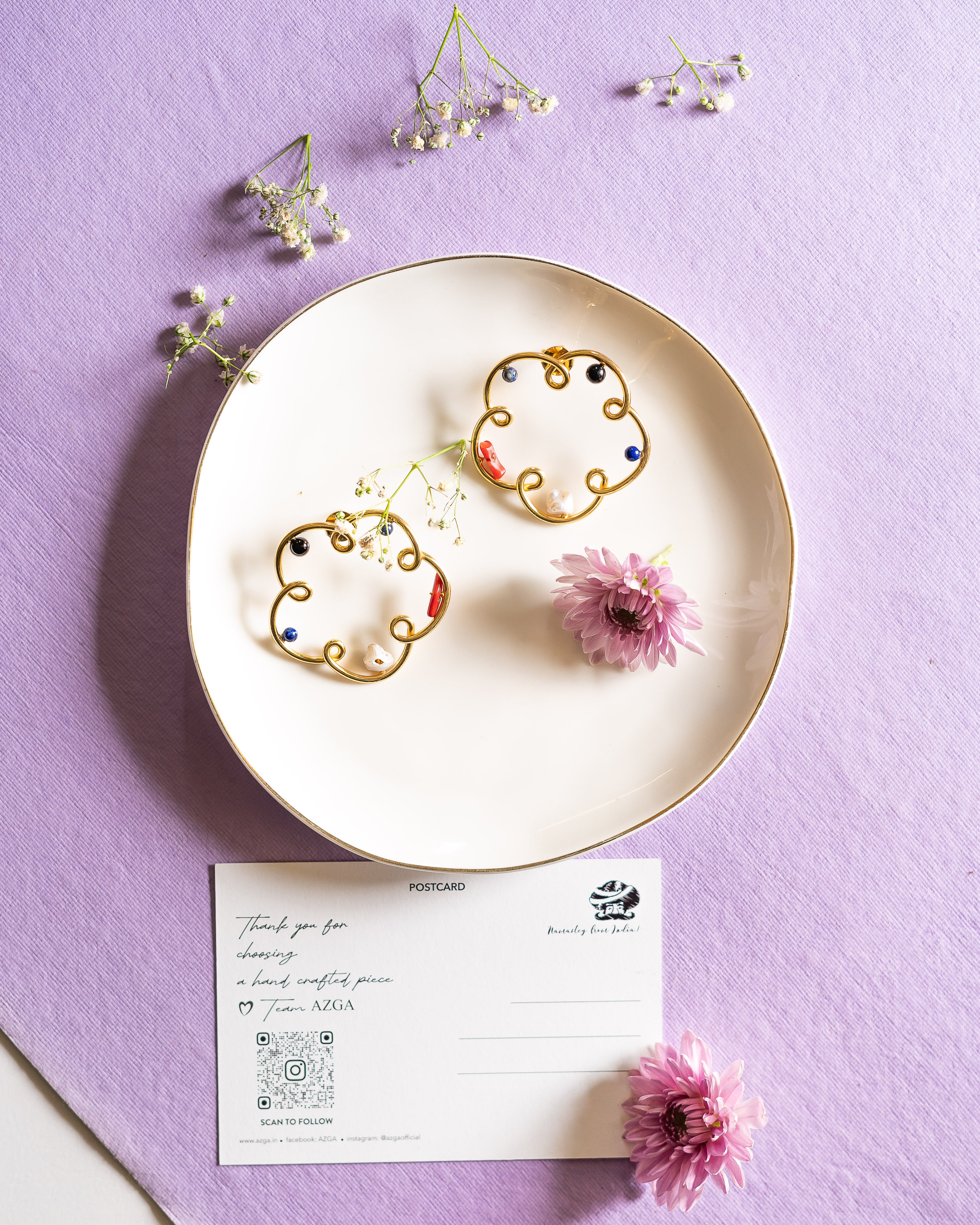 Flower inner power Earrings