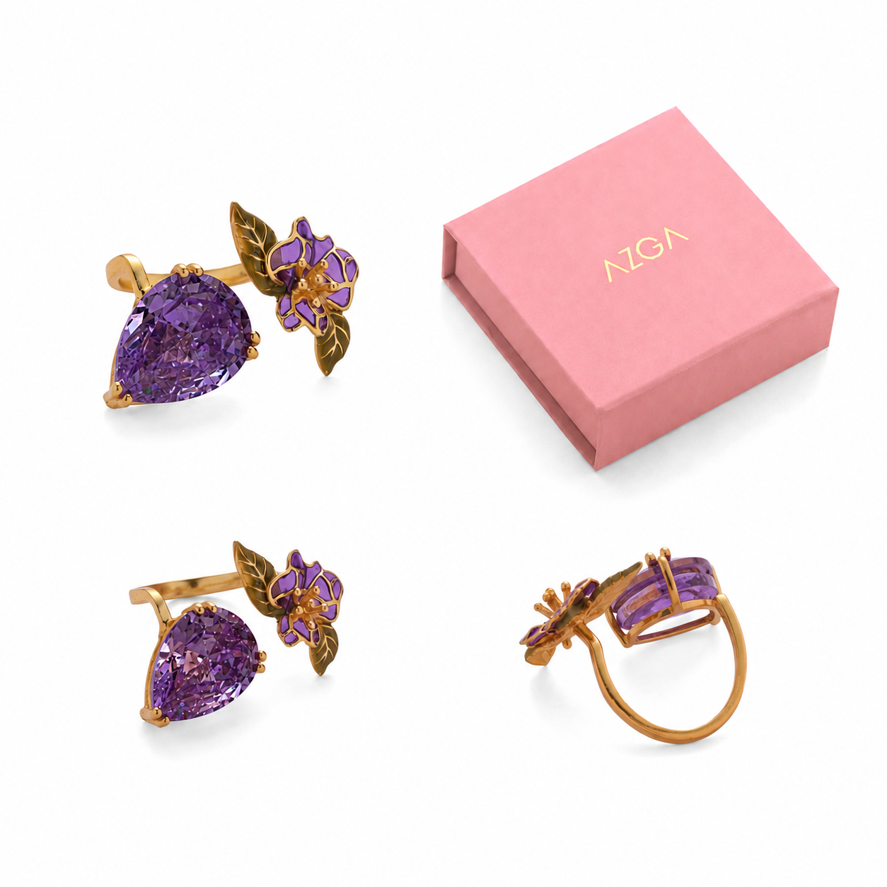 Spring Ring - Purple