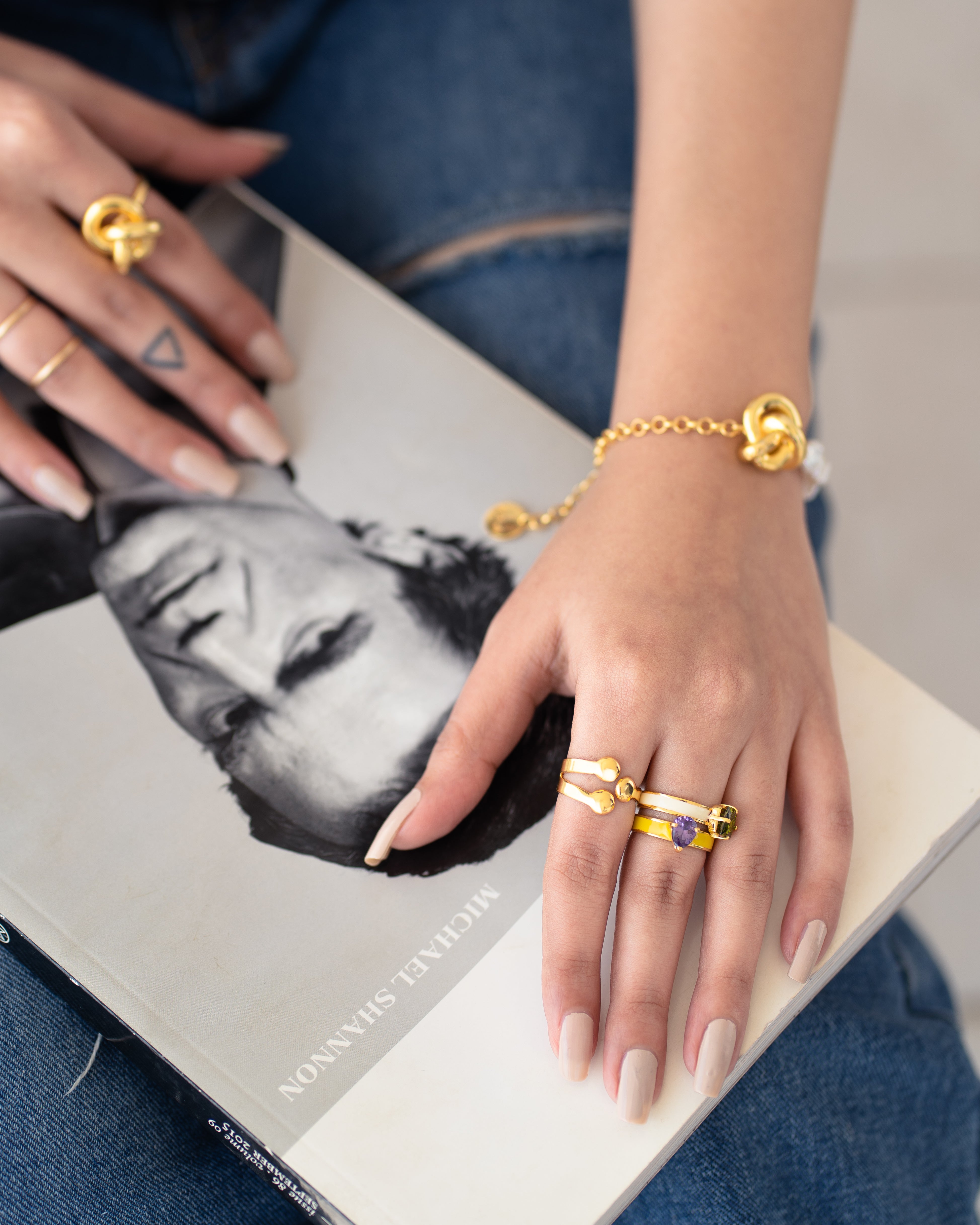 Classic enamel stack