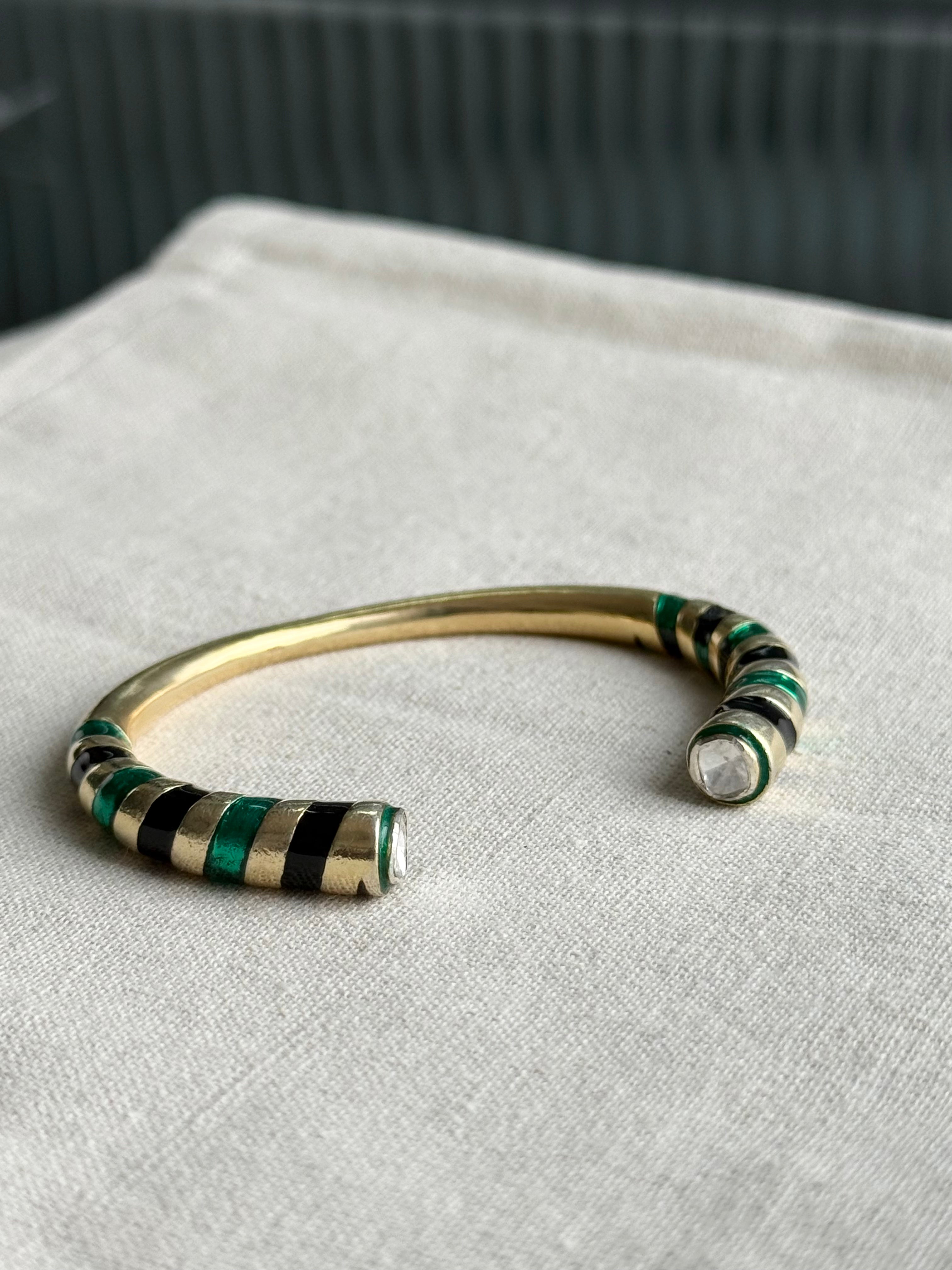 Palermo Dhari Cuff - Mist Green