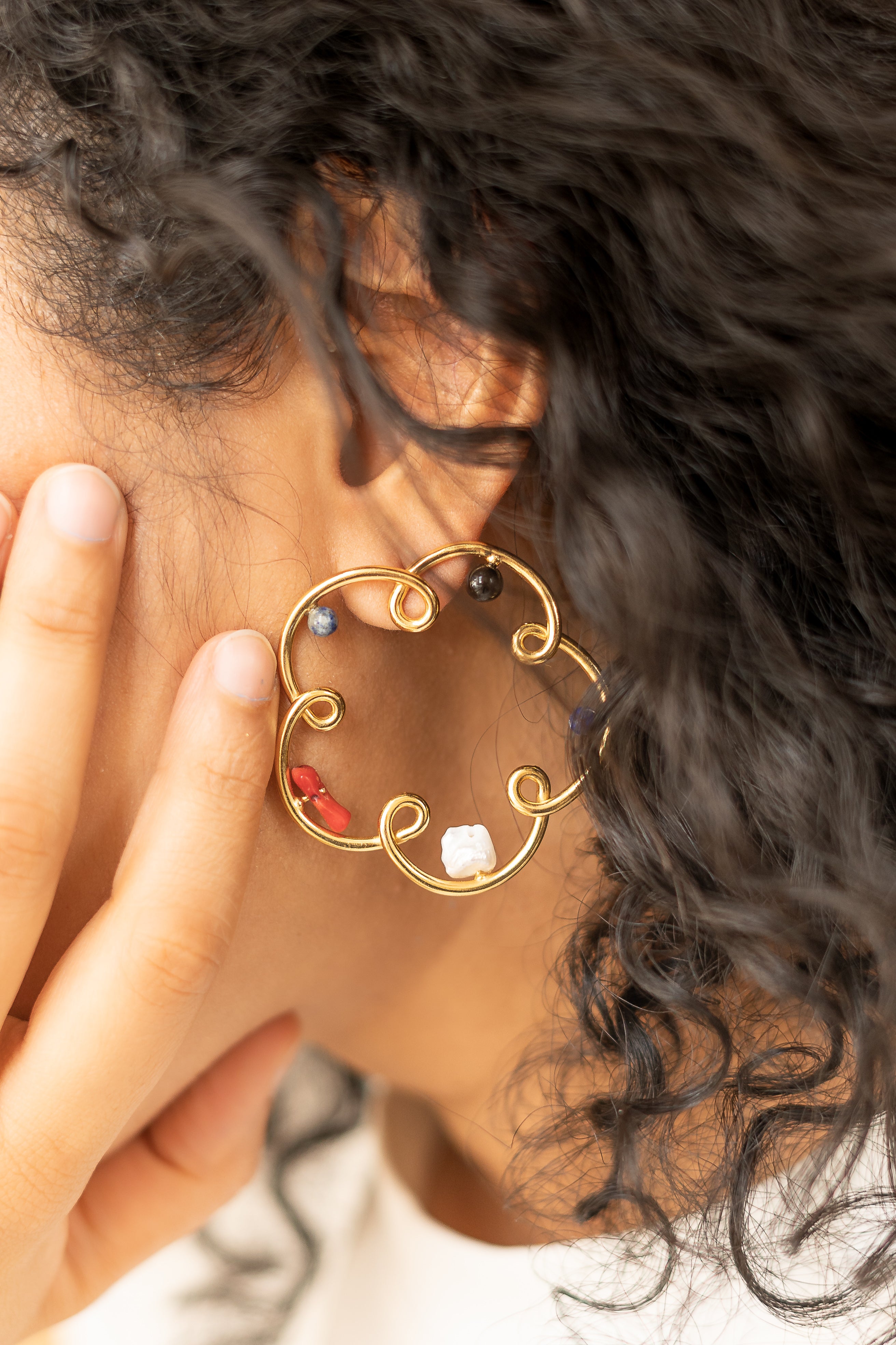 Flower inner power Earrings