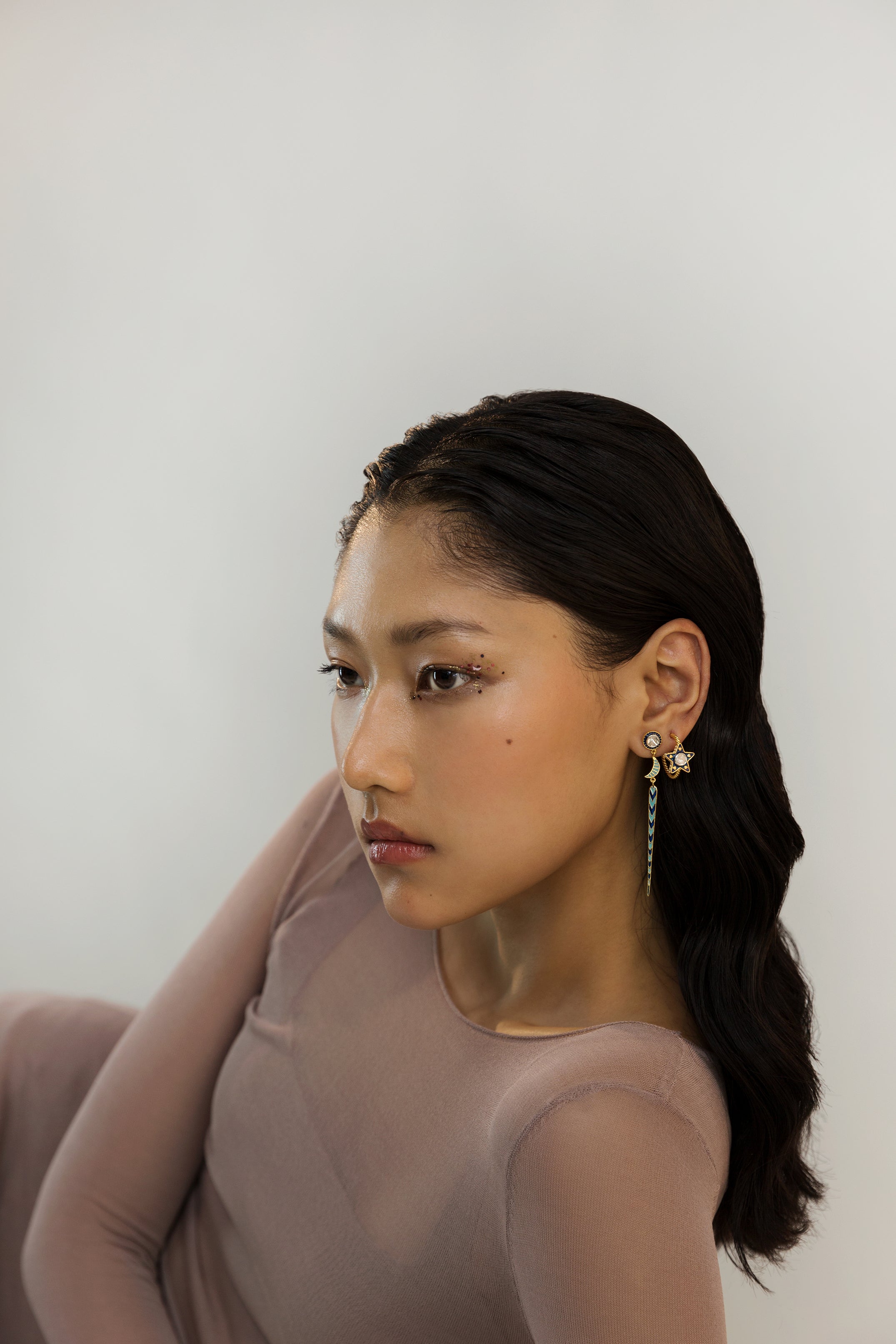 Tila Chand Linear Earrings