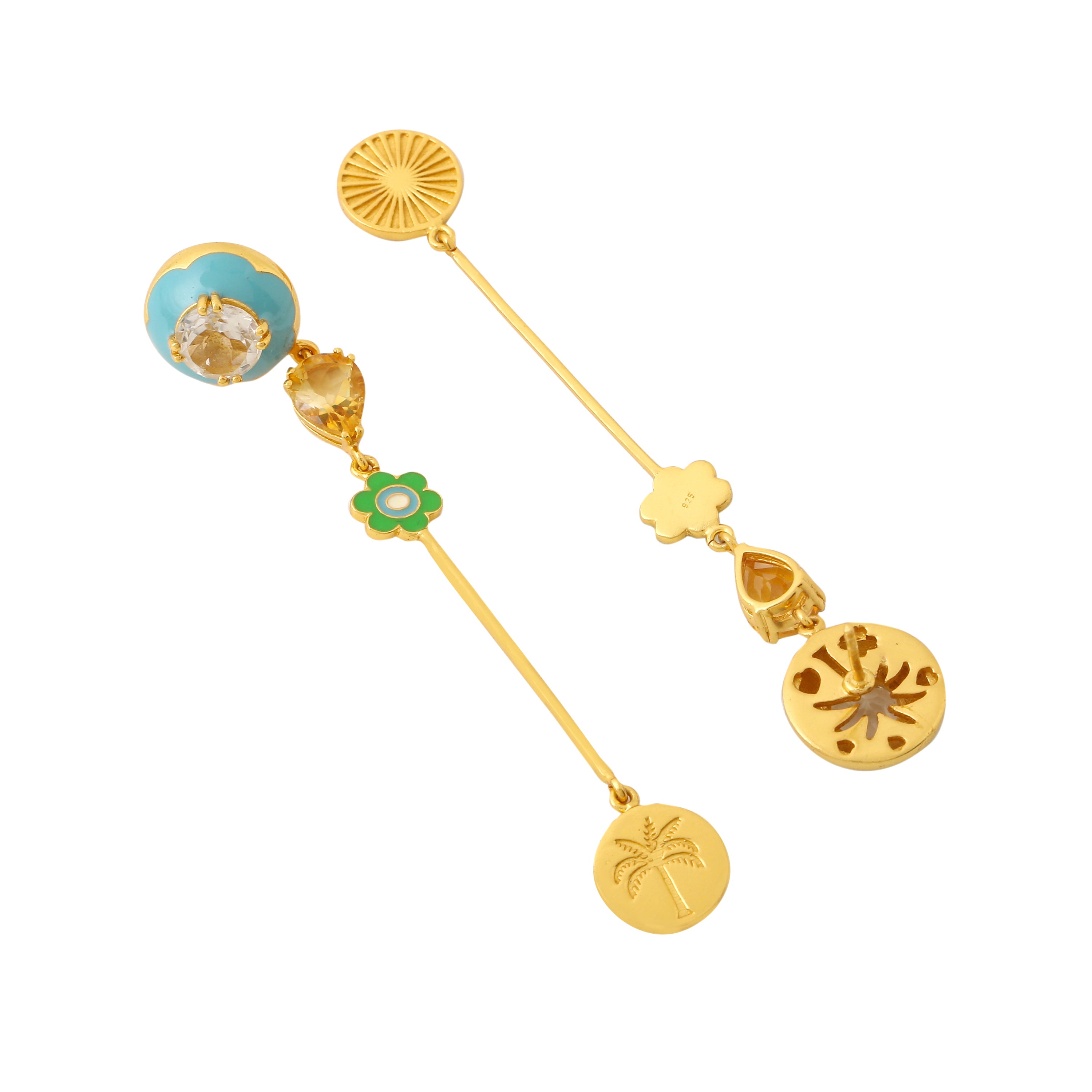 Ferro linear earrings