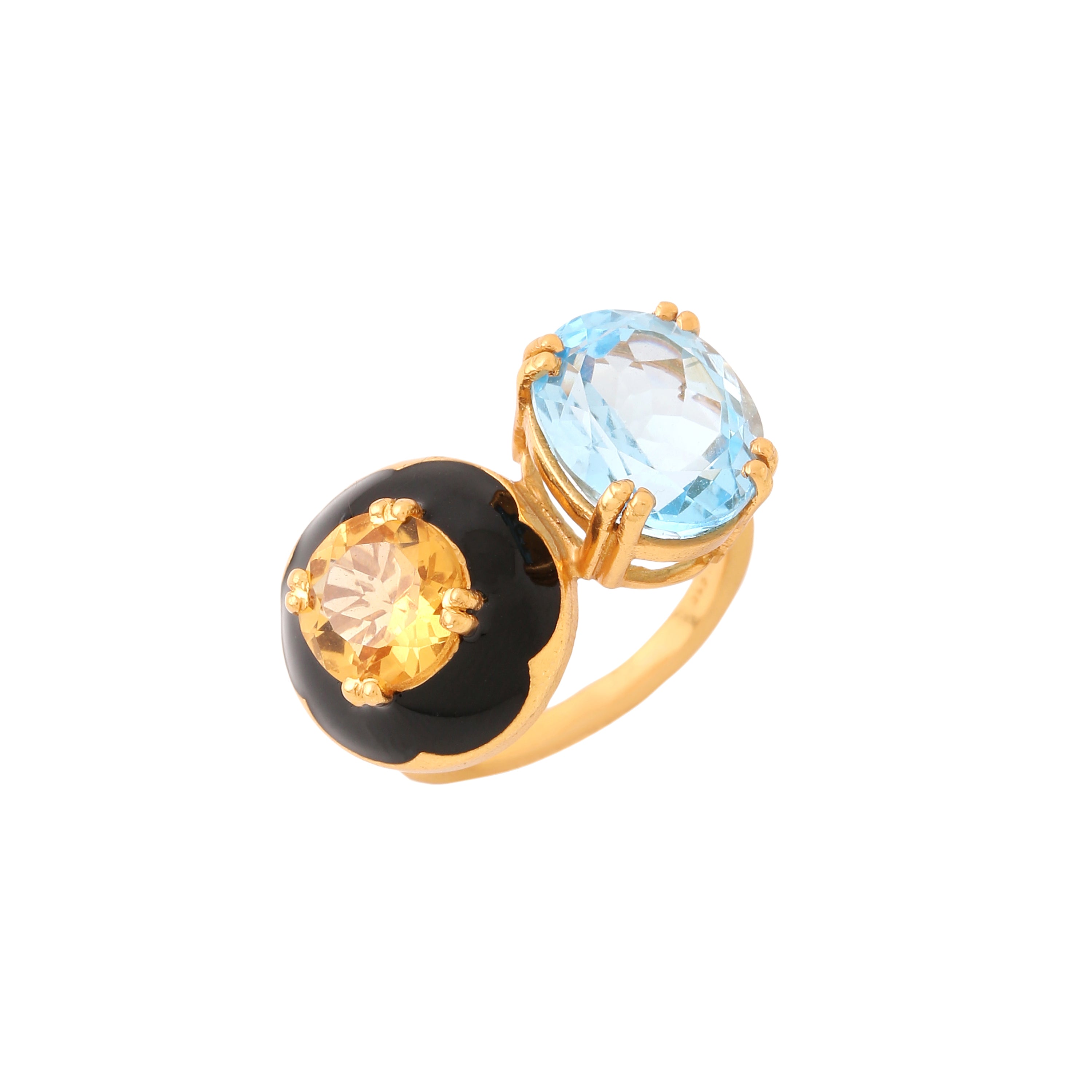 Classic Blue Topaz ring