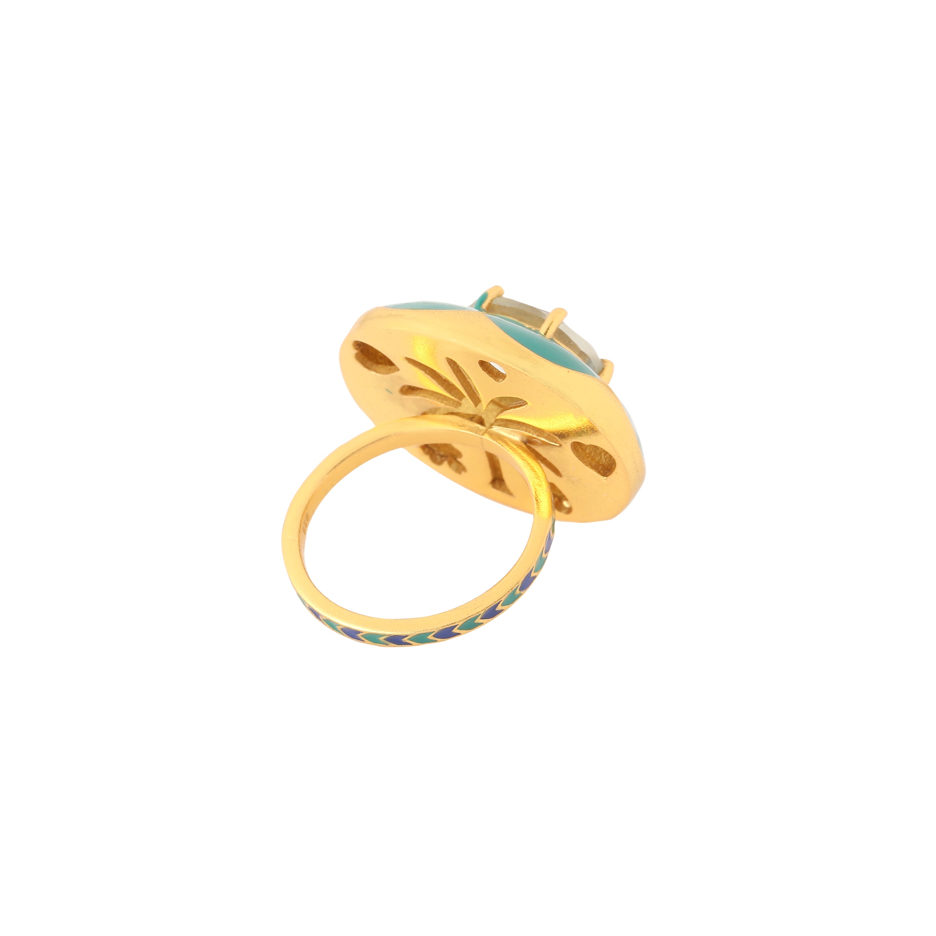 La pala ring - Jungle green