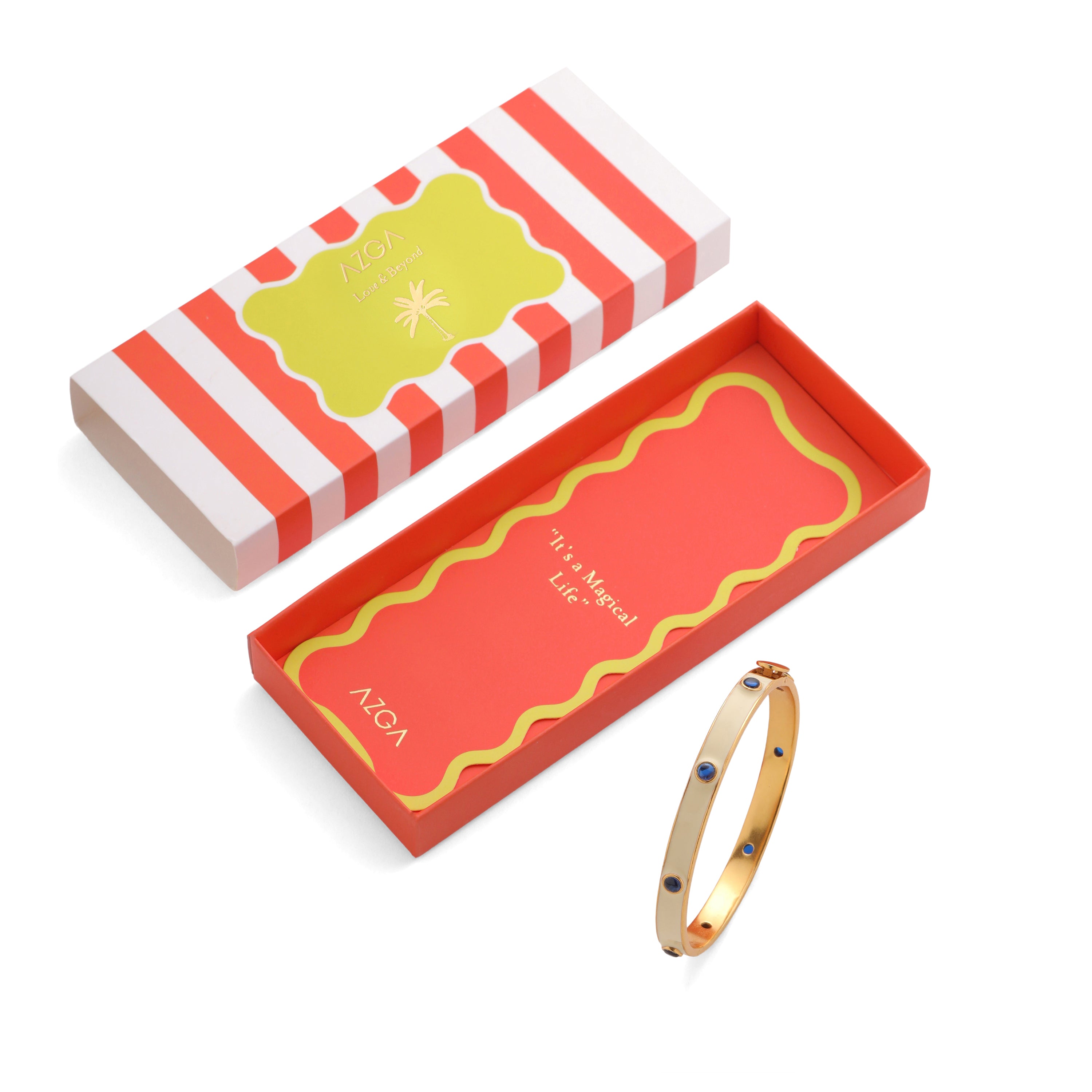 Classic Adjustable Enamel Bangle - Ivory