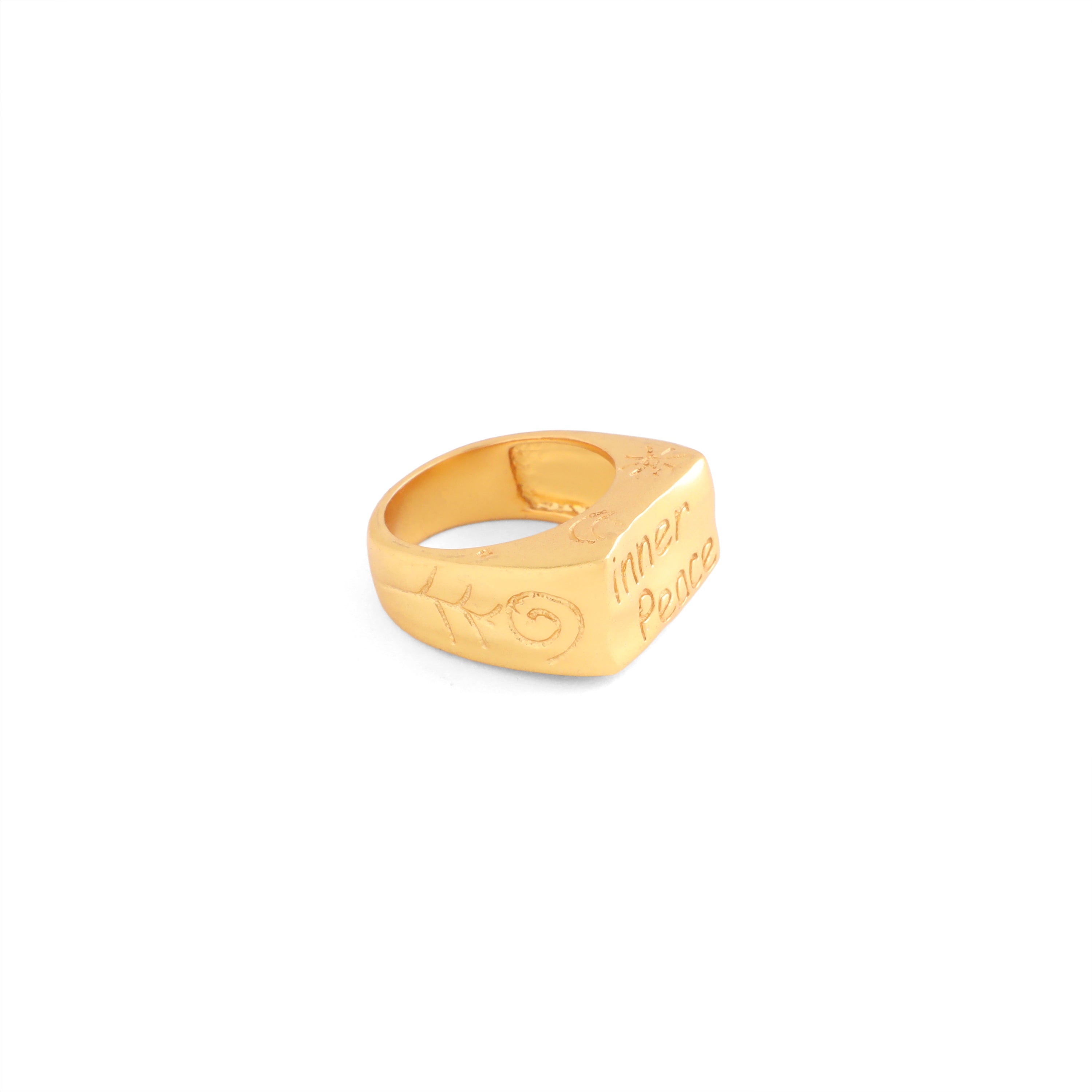 Inner Peace Ring - Gold