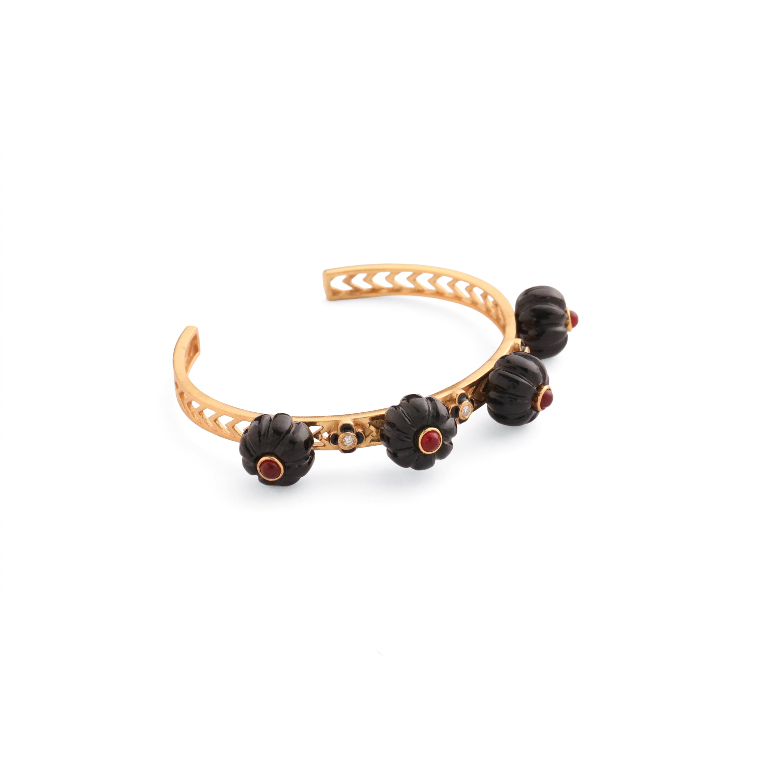 Paro Midnight Bloom Cuff