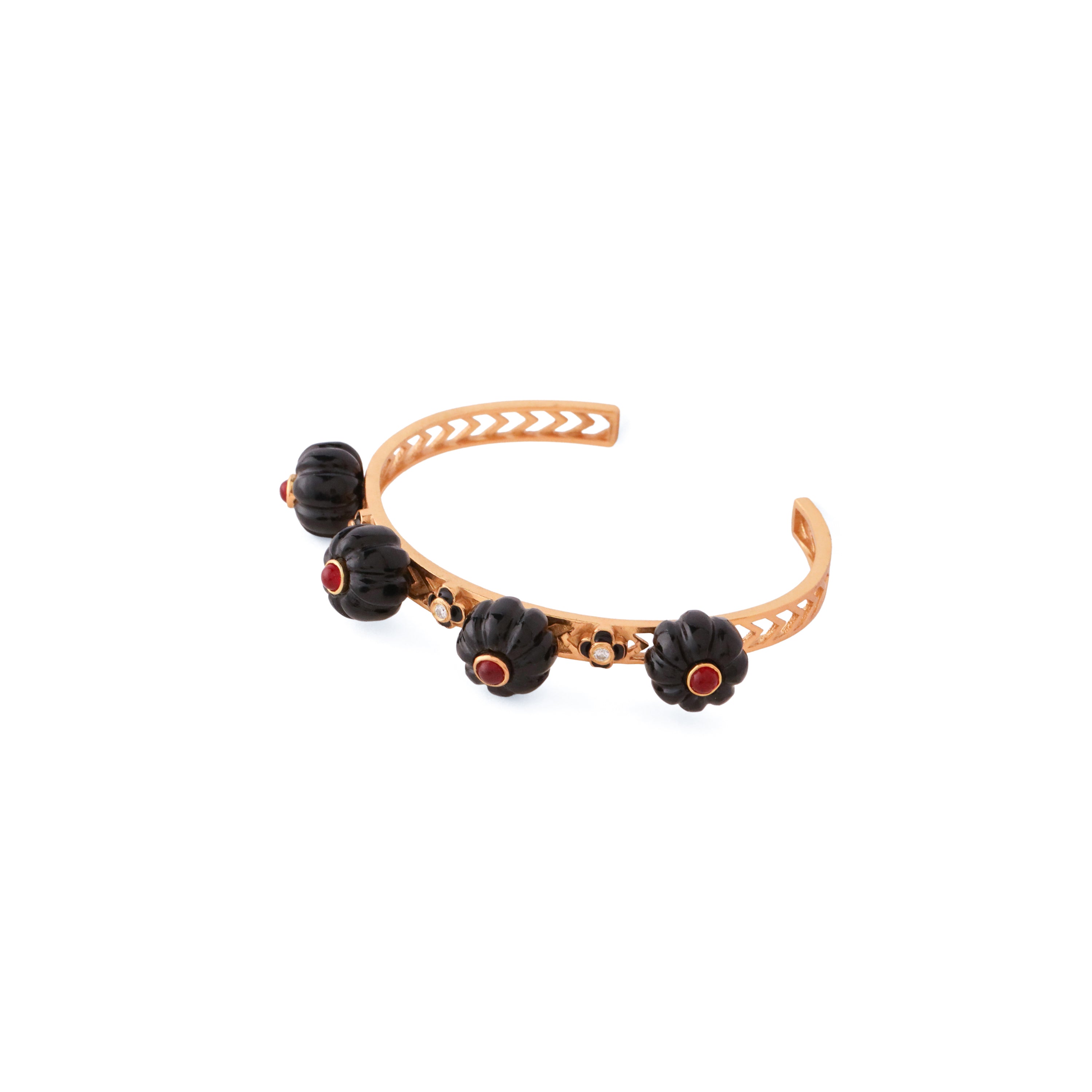 Paro Midnight Bloom Cuff