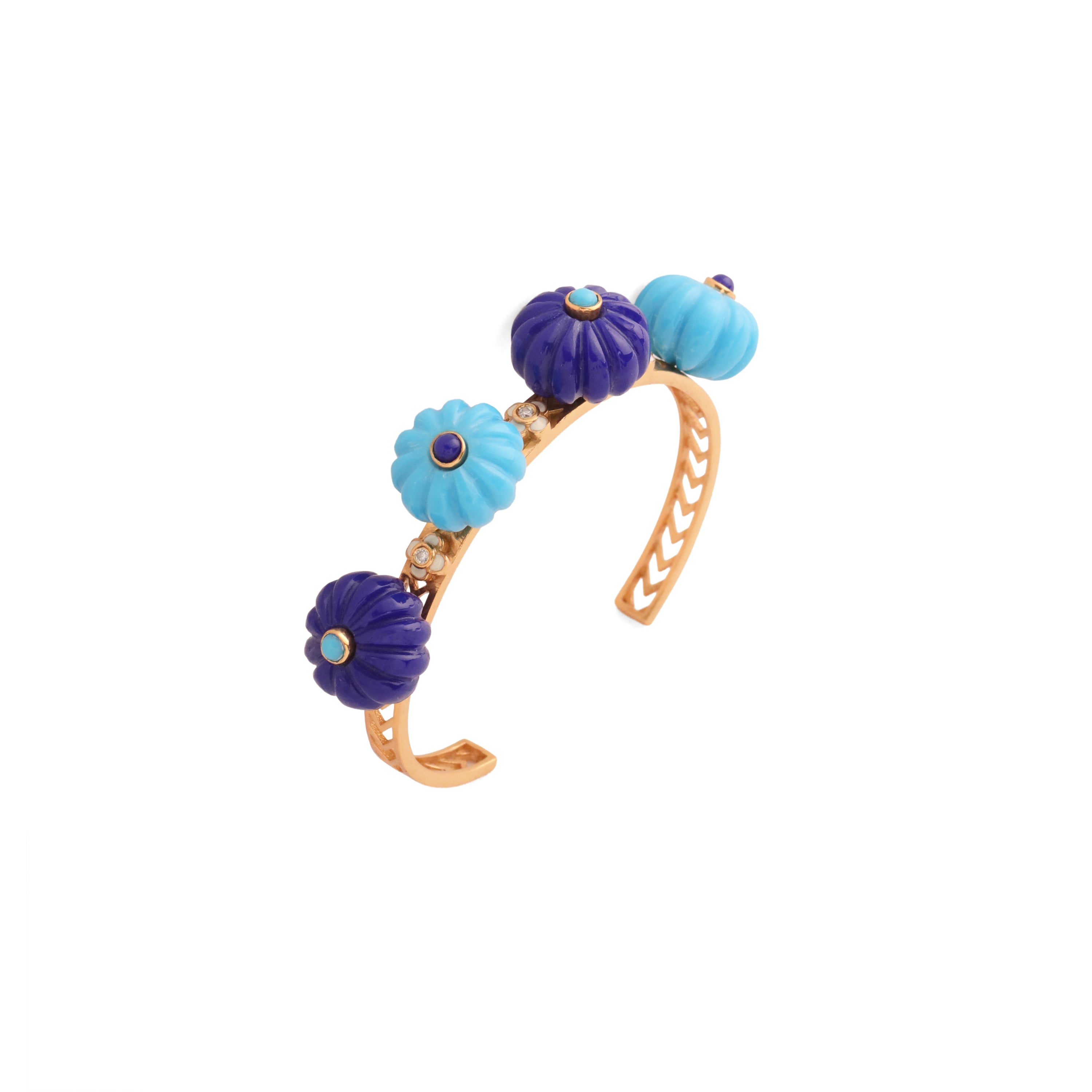 Azure Bloom Cuff