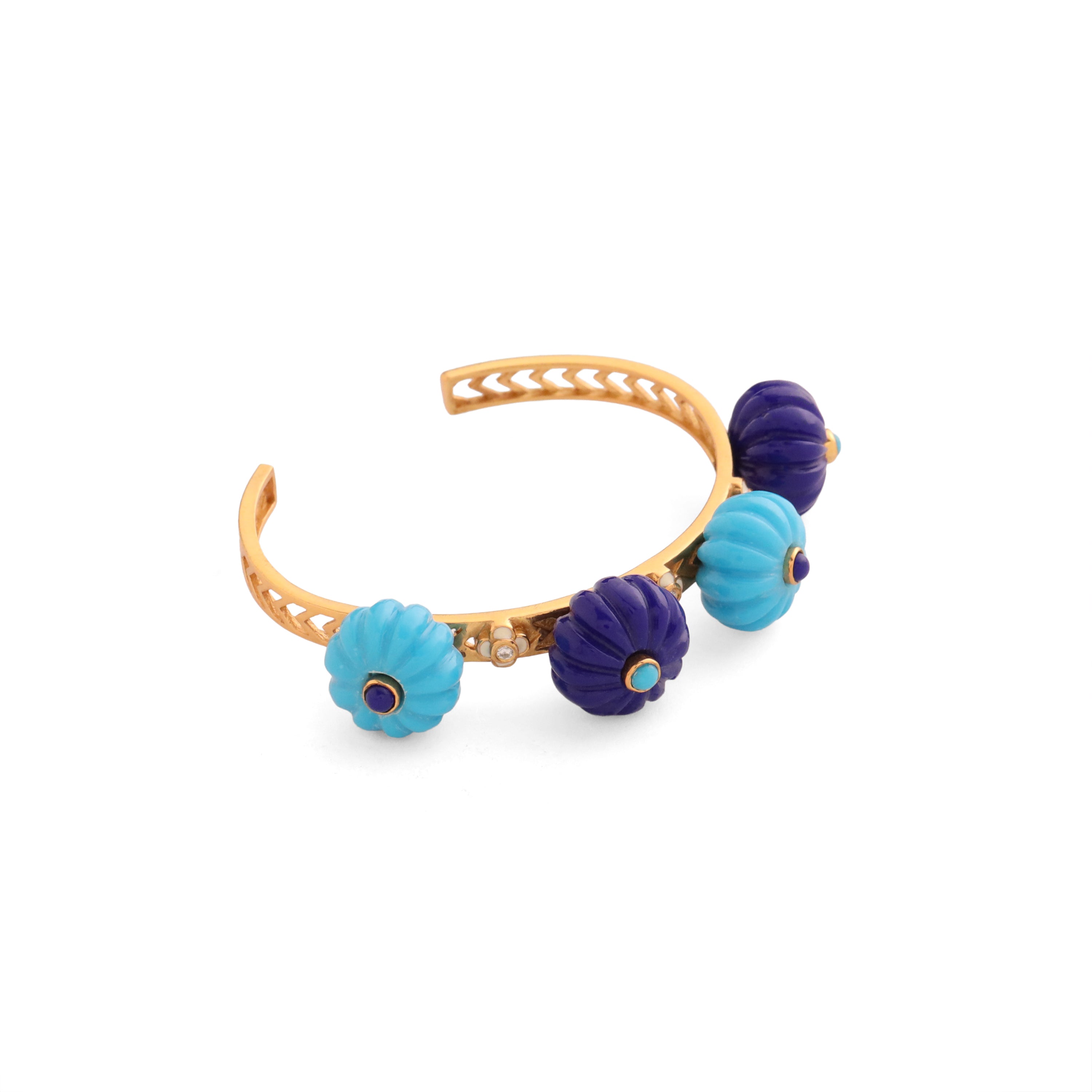 Azure Bloom Cuff