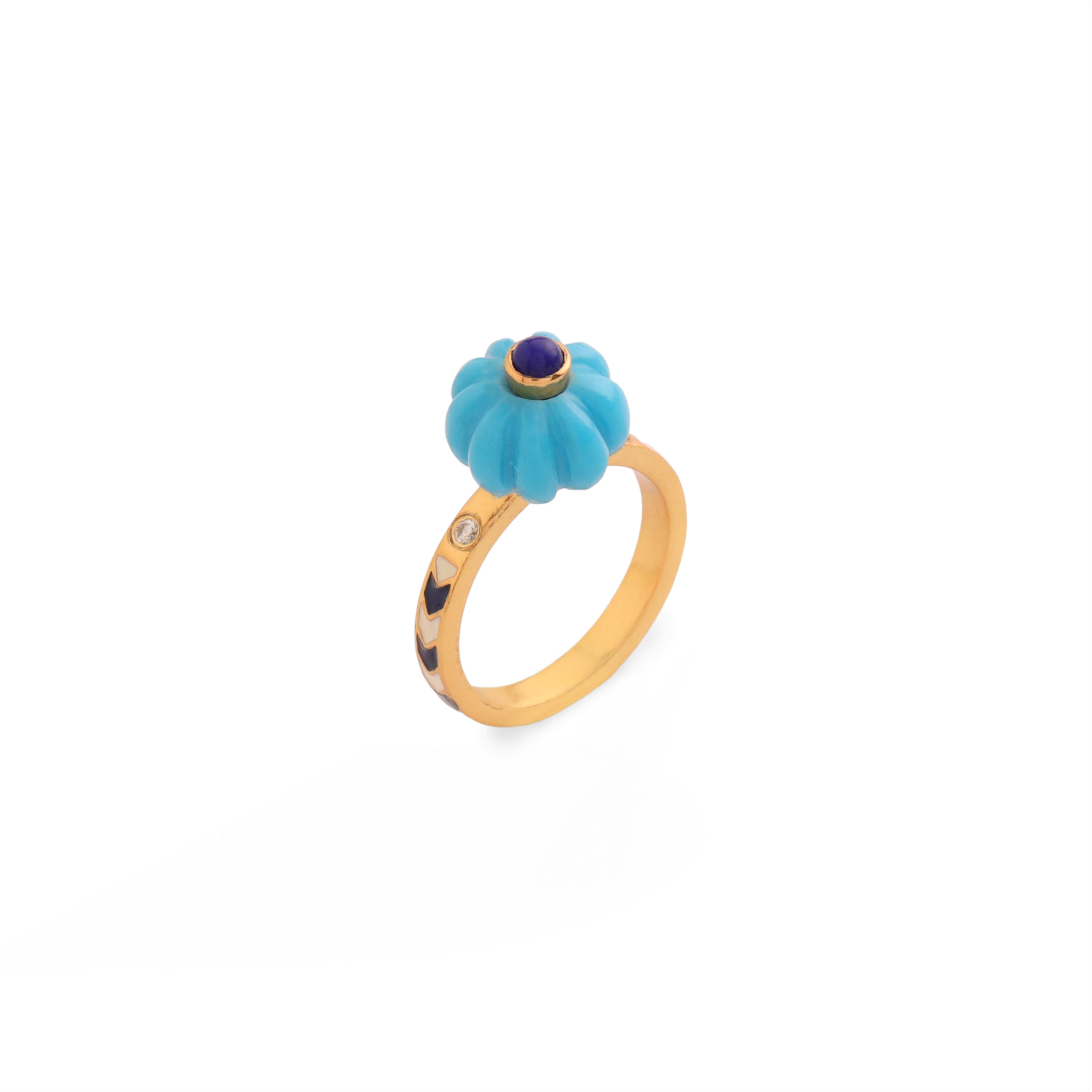 Paro Azure Bloom Ring
