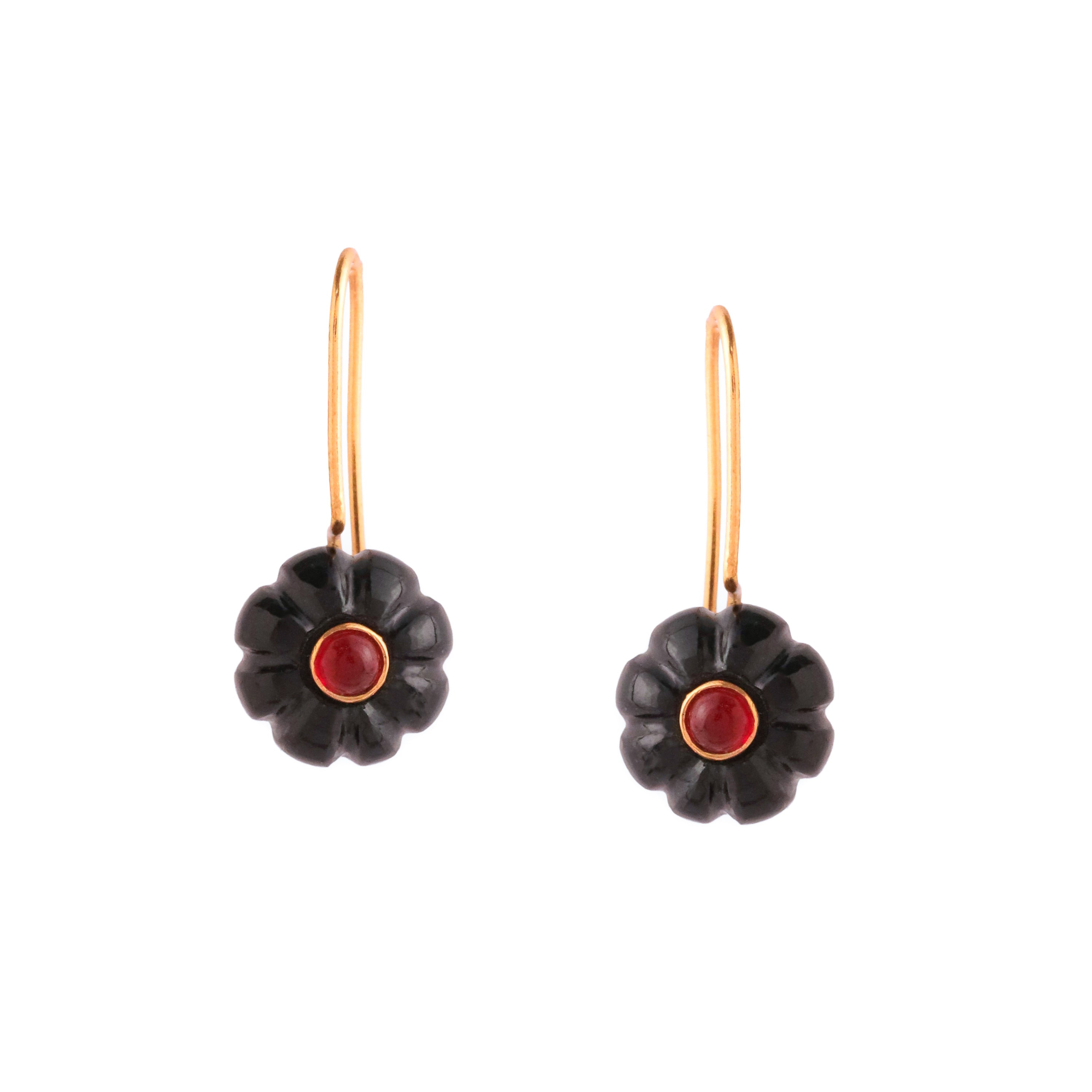 Paro Midnight Bloom Drop Earrings